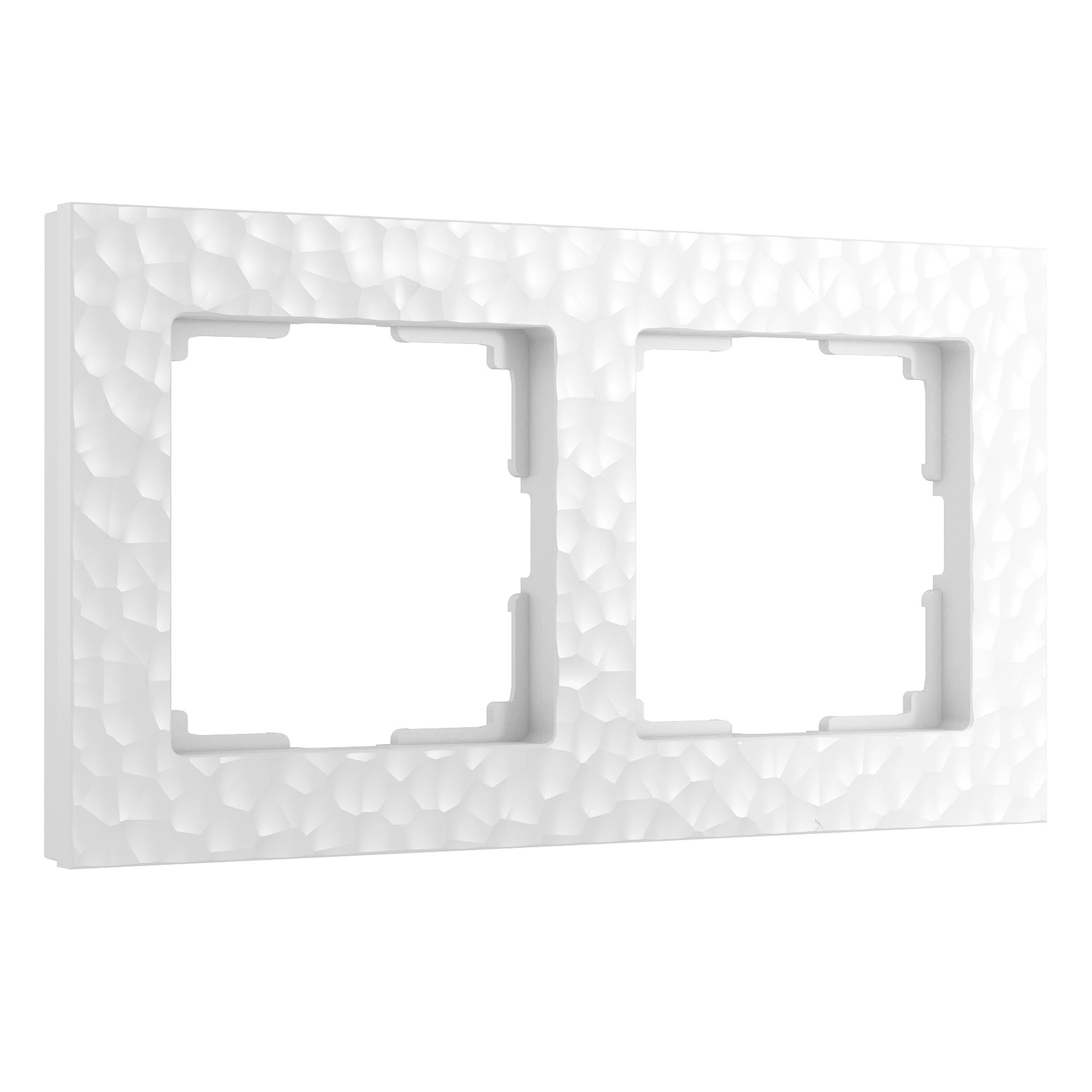 Рамка Werkel W0022401/ Рамка на 2 поста Hammer (белый)