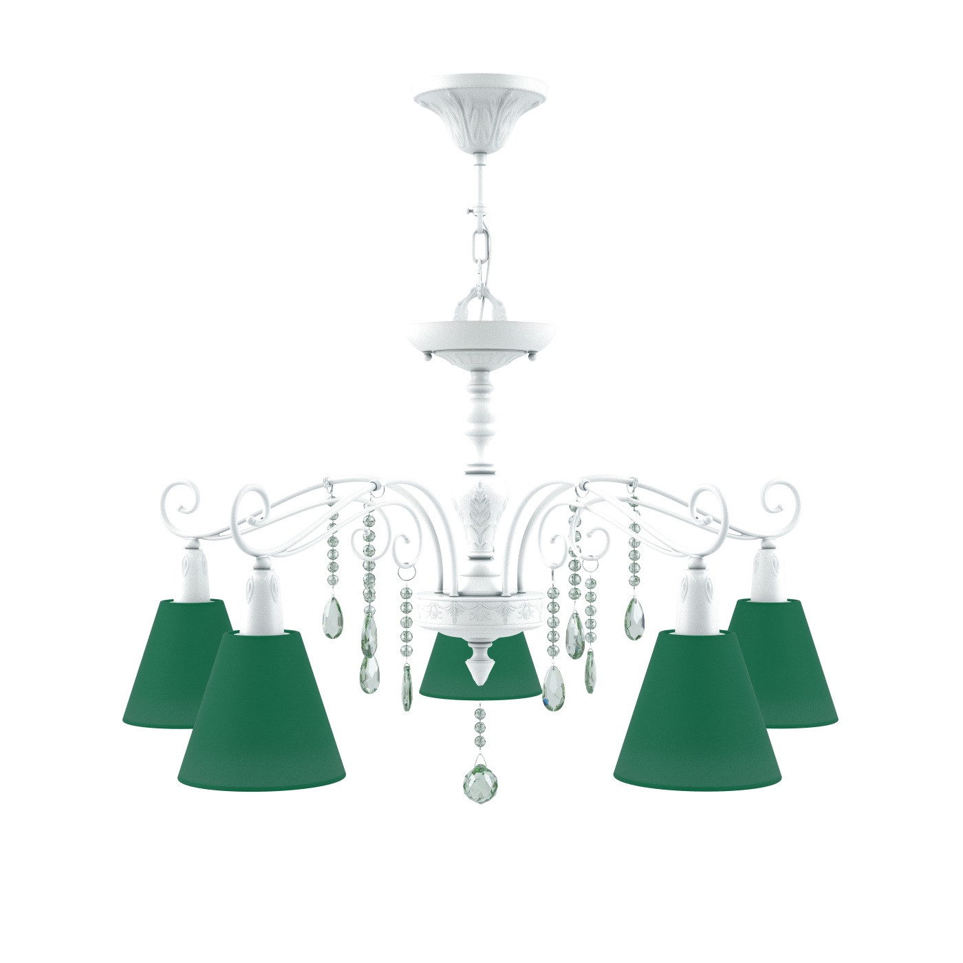 Подвесная люстра Maytoni Provence E4-05-WM-LMP-O-29-CRL-E4-05-GR-DN