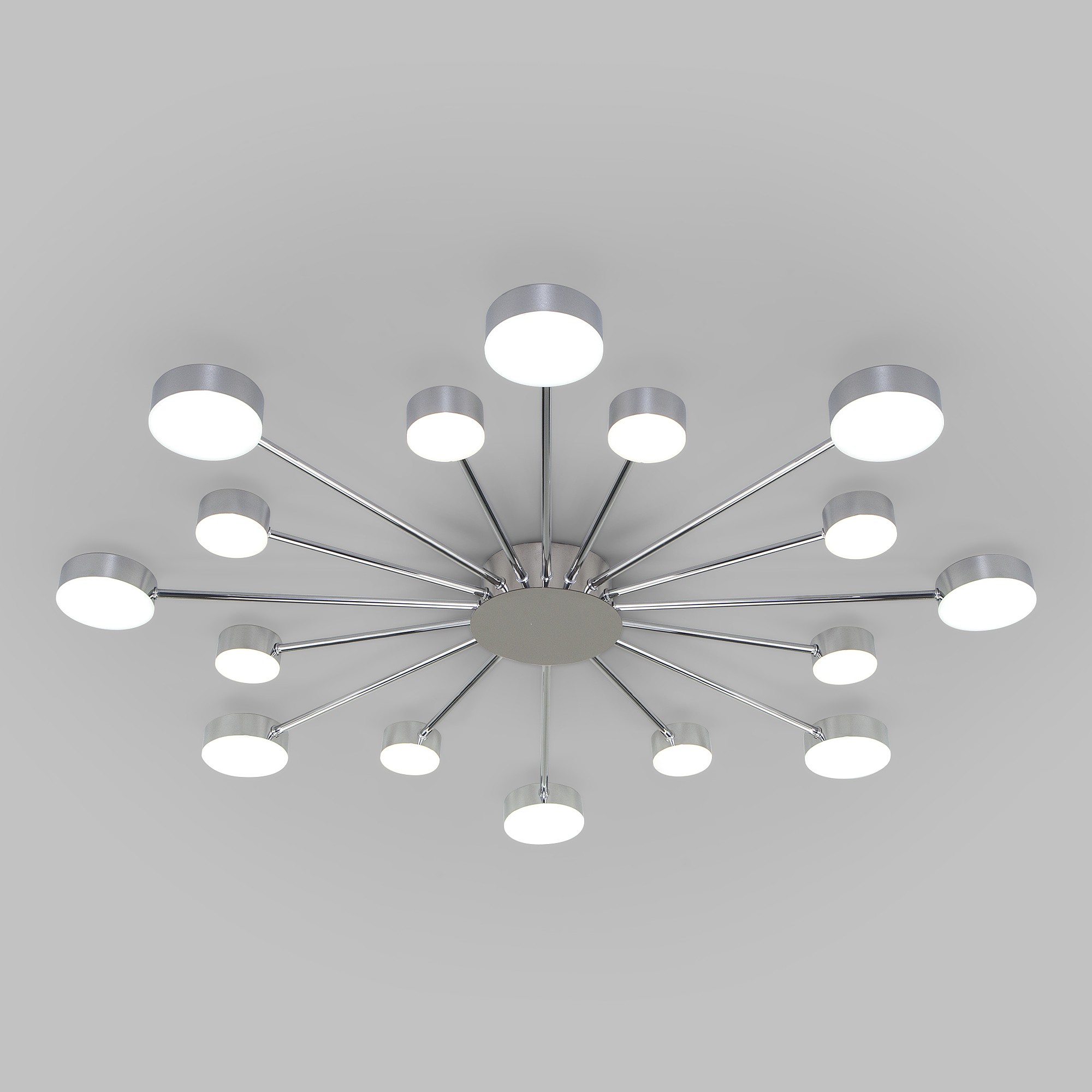 Потолочная люстра Eurosvet Nitrino 90242/16 хром