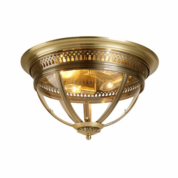 Светильник потолочный Delight Collection Residential 771105 (KM0115C-4 brass)