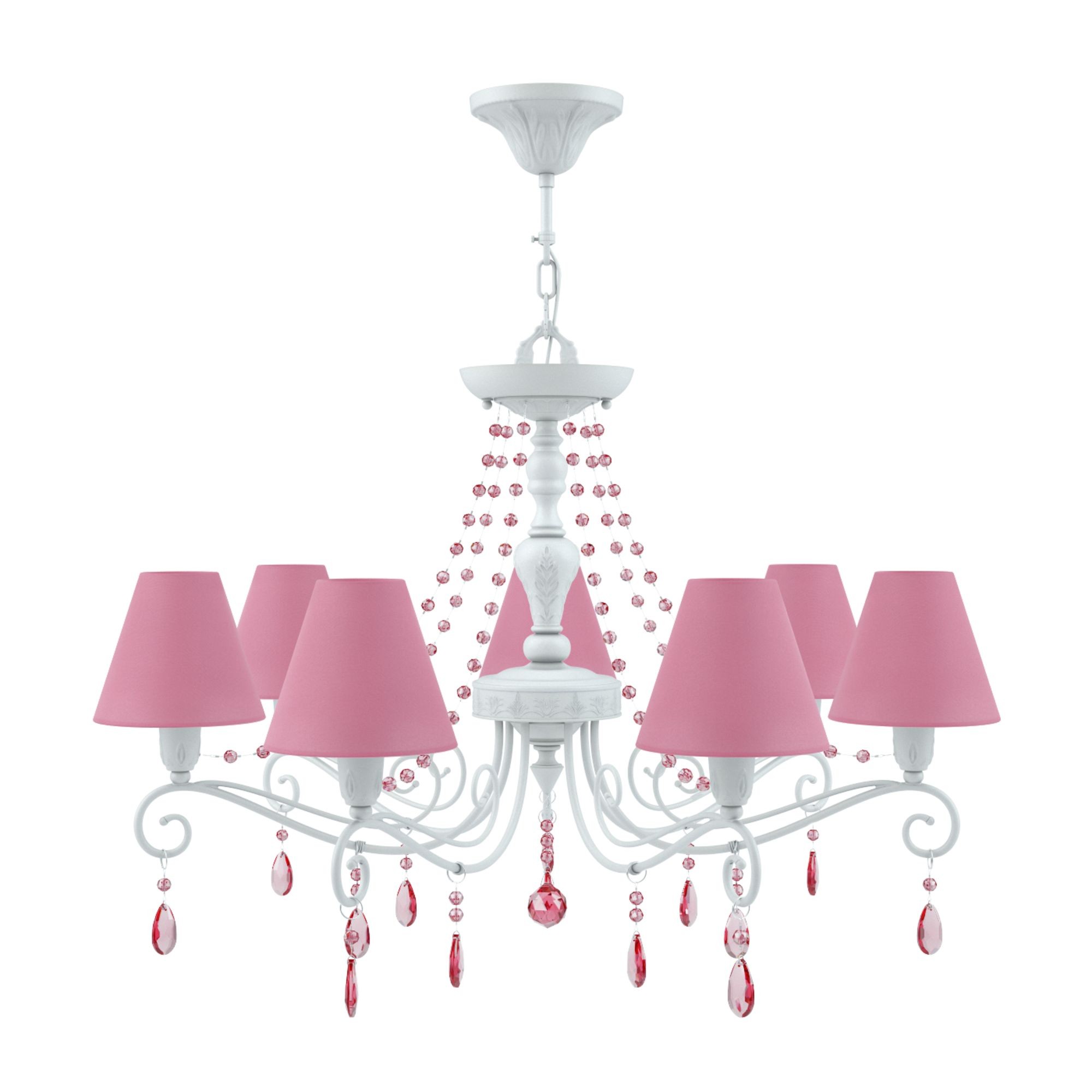 Подвесная люстра Maytoni Provence E4-07-WM-LMP-O-27-CRL-E4-07-PK-DN