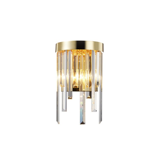 Настенное бра Lumien Hall Dzhillian LH0048/2W-GD-CL