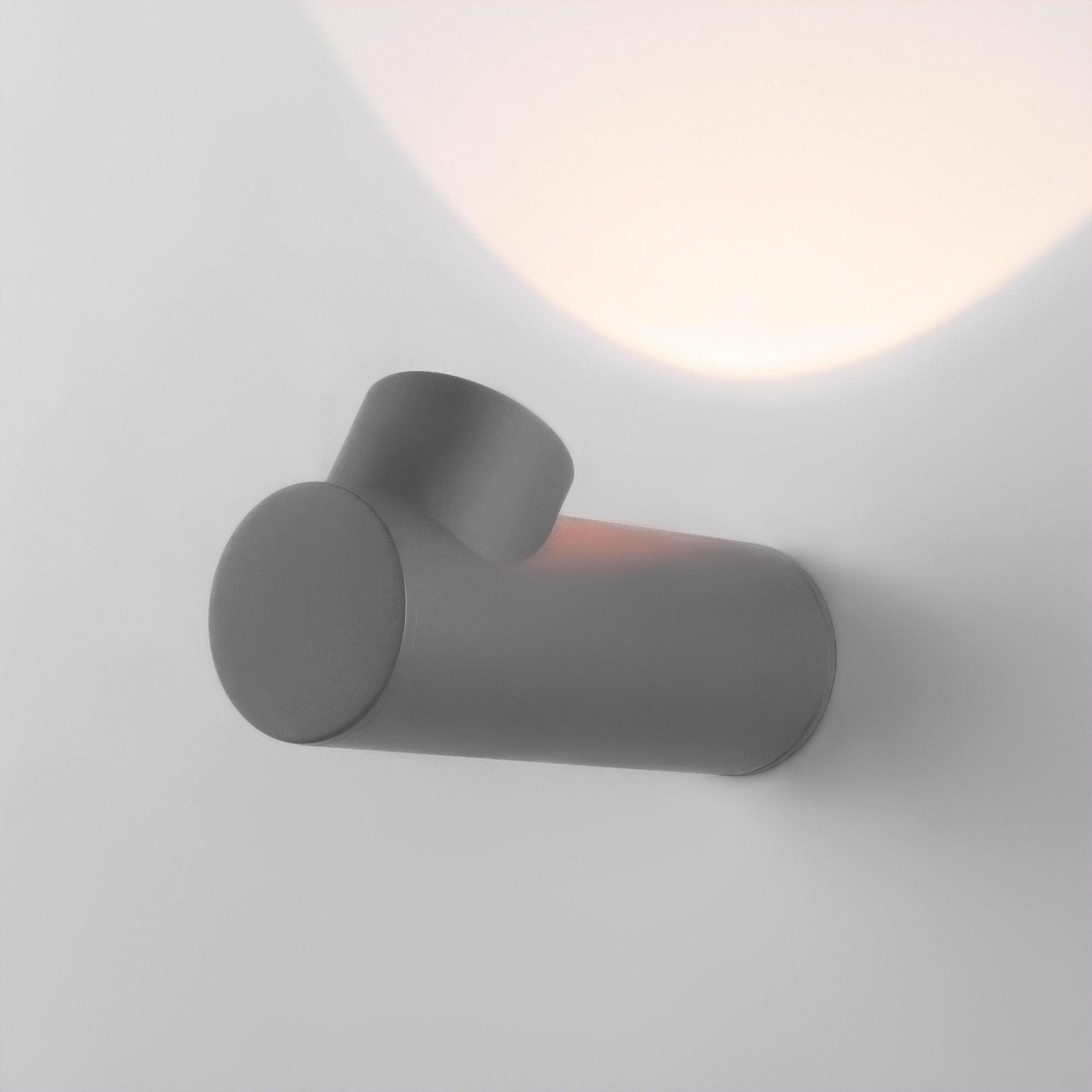 Уличный настенный светильник Elektrostandard Ray Ray LED серый (35134/W)