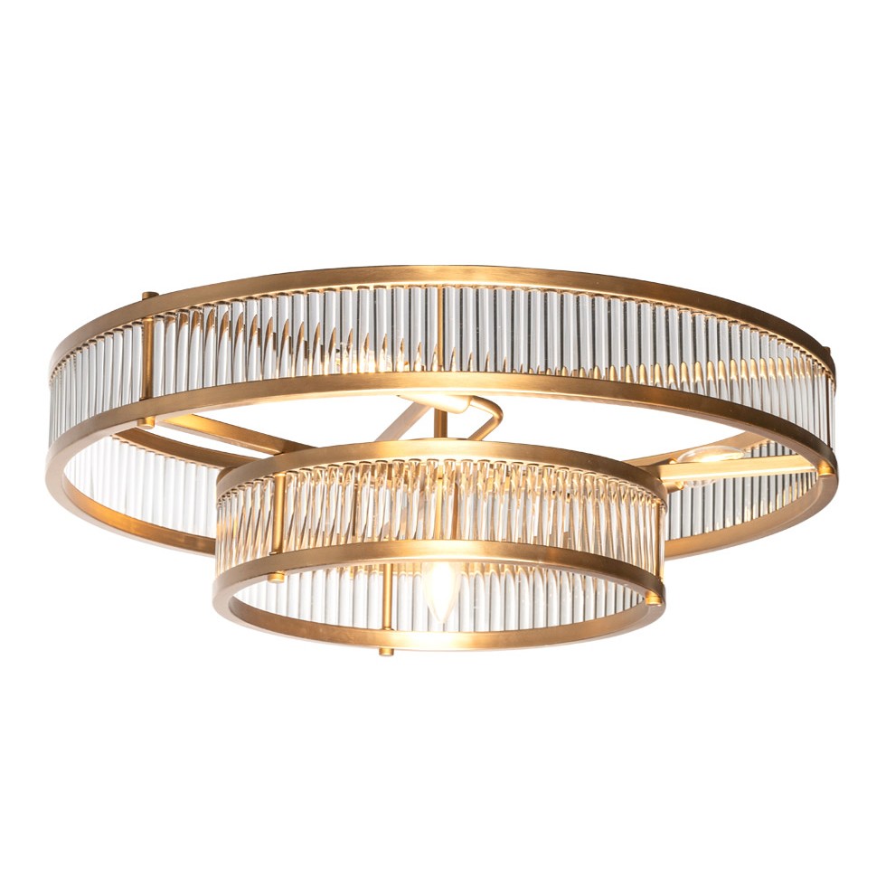 Люстра на штанге Delight Collection BR3031 BR3031 brushed brass