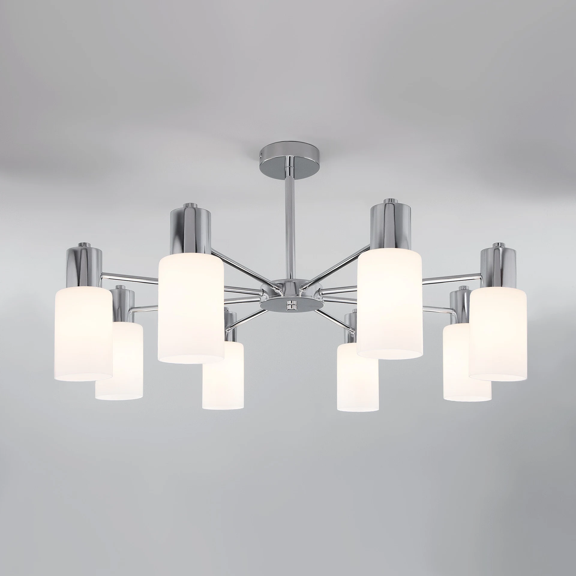 Потолочная люстра Eurosvet Vegga 70160/8 хром Smart