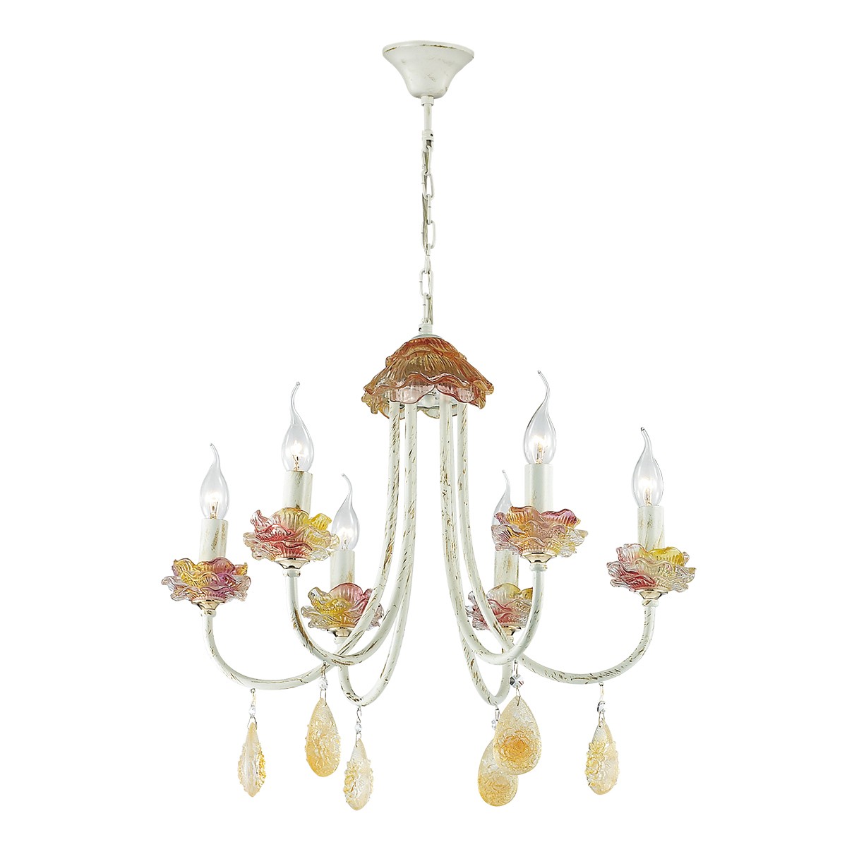 Люстра разноцветная Corniola 3938/6 Odeon Light