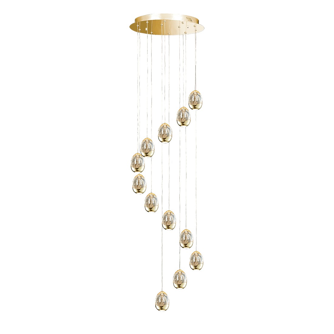 Люстра каскадная Delight Collection Terrene MD13003023-12A gold