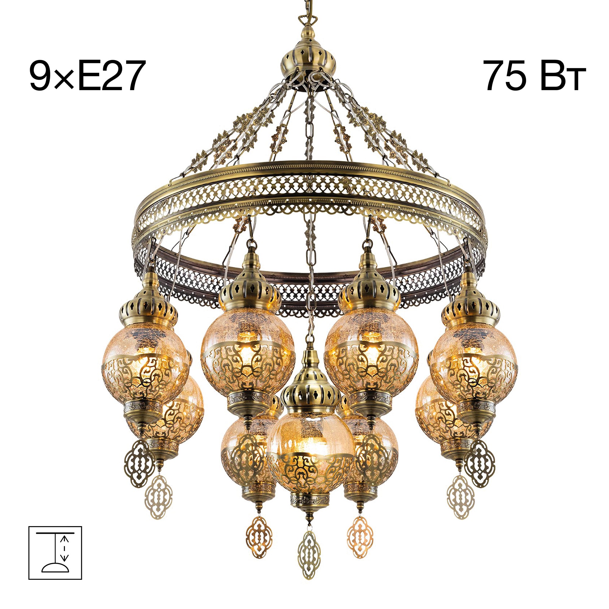 Подвесная люстра Citilux Каир CL419183