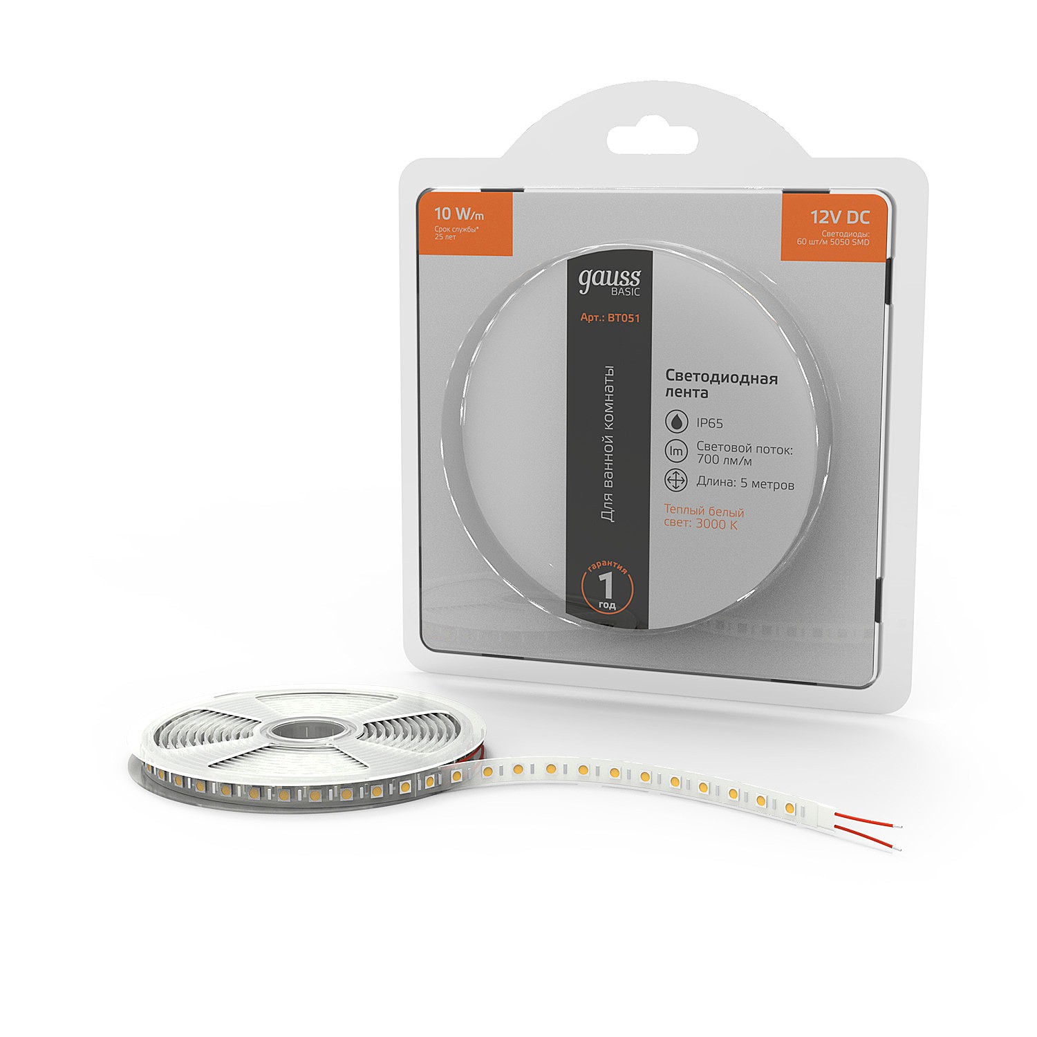 LED лента Gauss Basic BT051