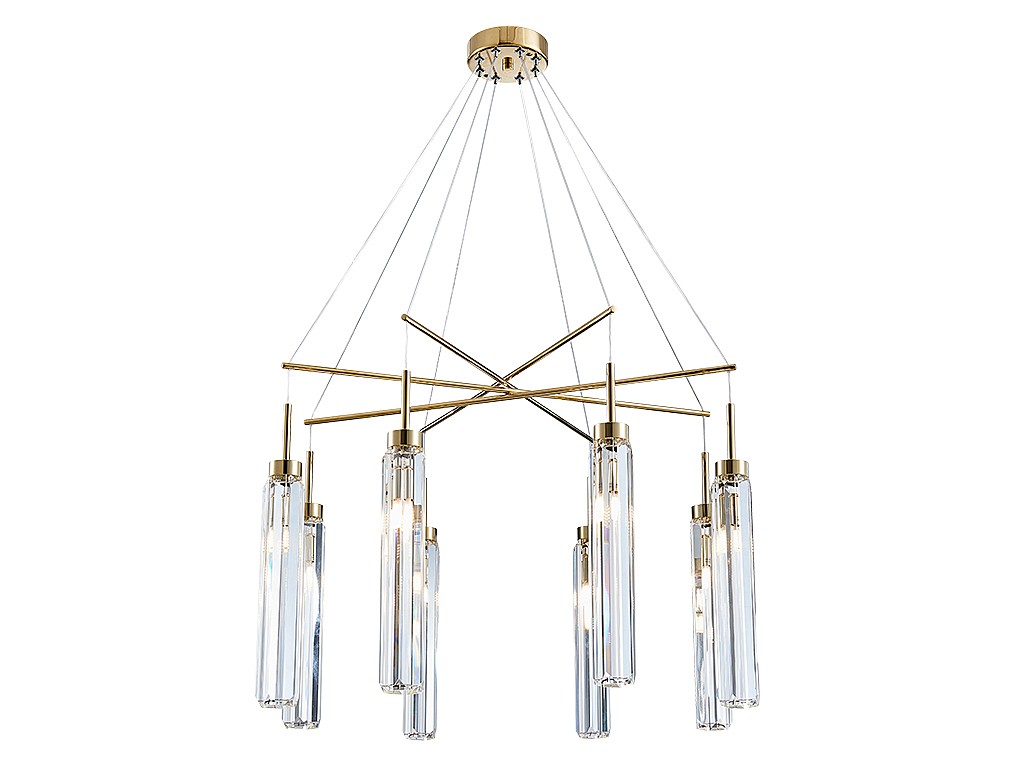 Подвесная люстра Newport 4520 4524+4/S gold