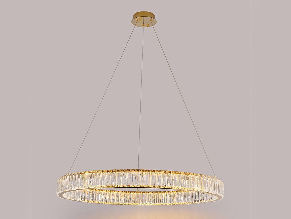 Подвесная люстра Newport 8242/S gold NEW