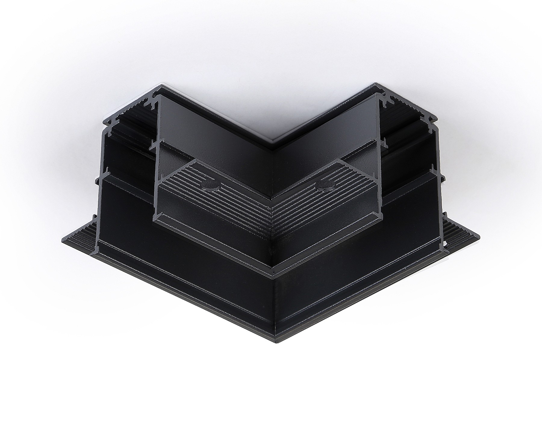 Коннектор угловой для встраиваемого шинопровода Magnetic Ambrella Track System GL3354