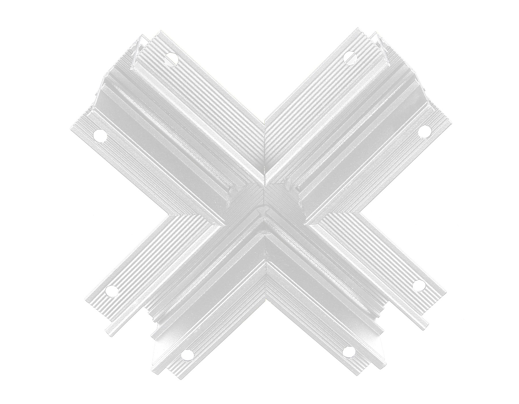 Коннектор х-образный для встраиваемого шинопровода Magnetic Ambrella Track System GL3357