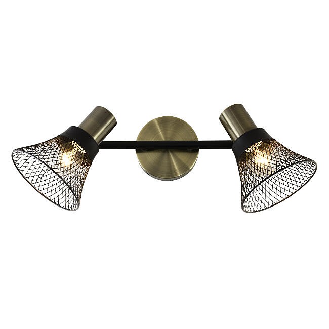 Светильник спот Seven Fires Gelena SF4708/2W-AB-BK