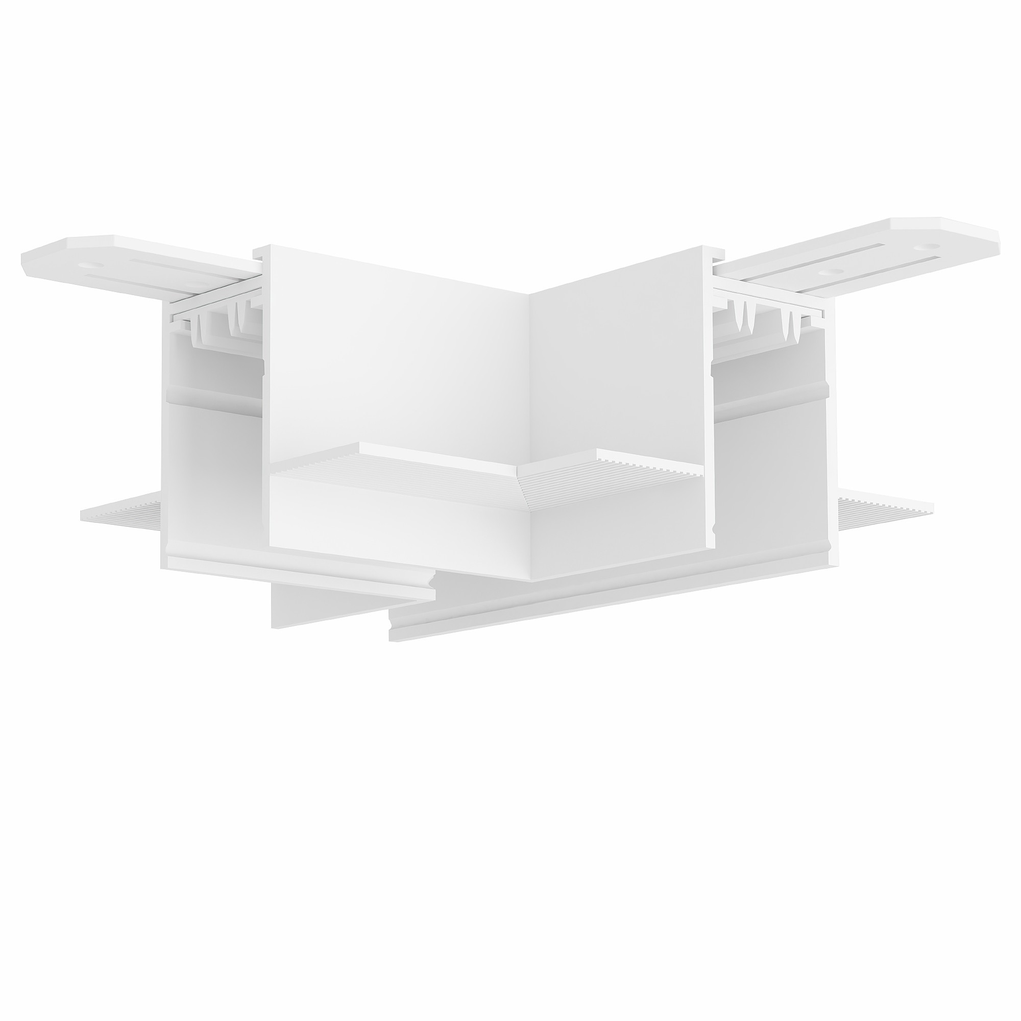 T-коннектор трека SMART для ГКЛ Denkirs TR2113-WH