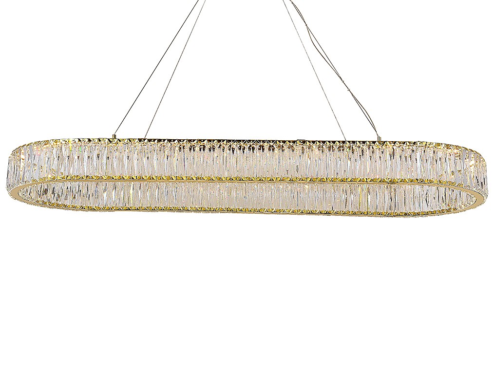 Подвесная люстра Newport 8240 8240/120 oval gold