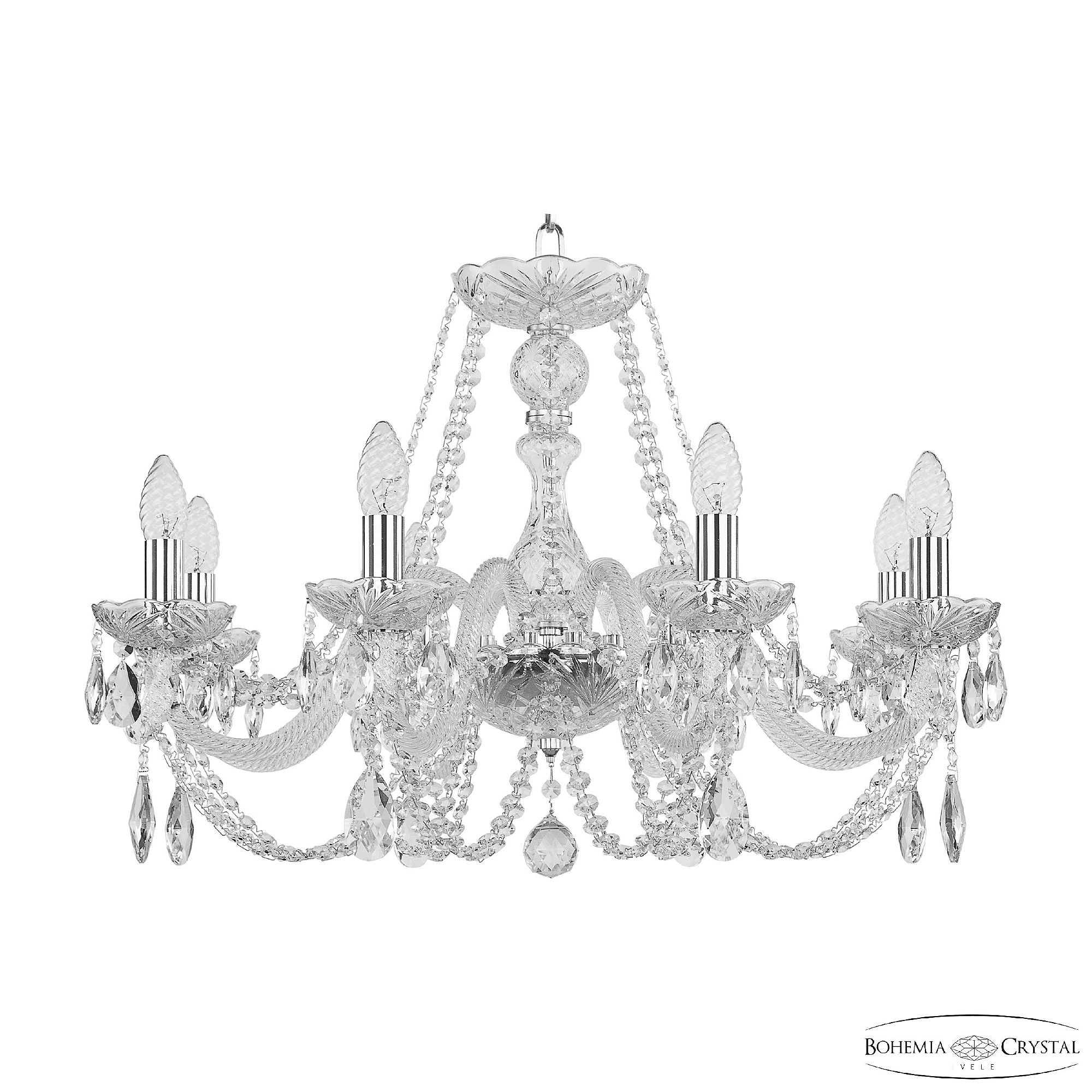 Подвесная люстра Bohemia 101 101/8/240 Ni