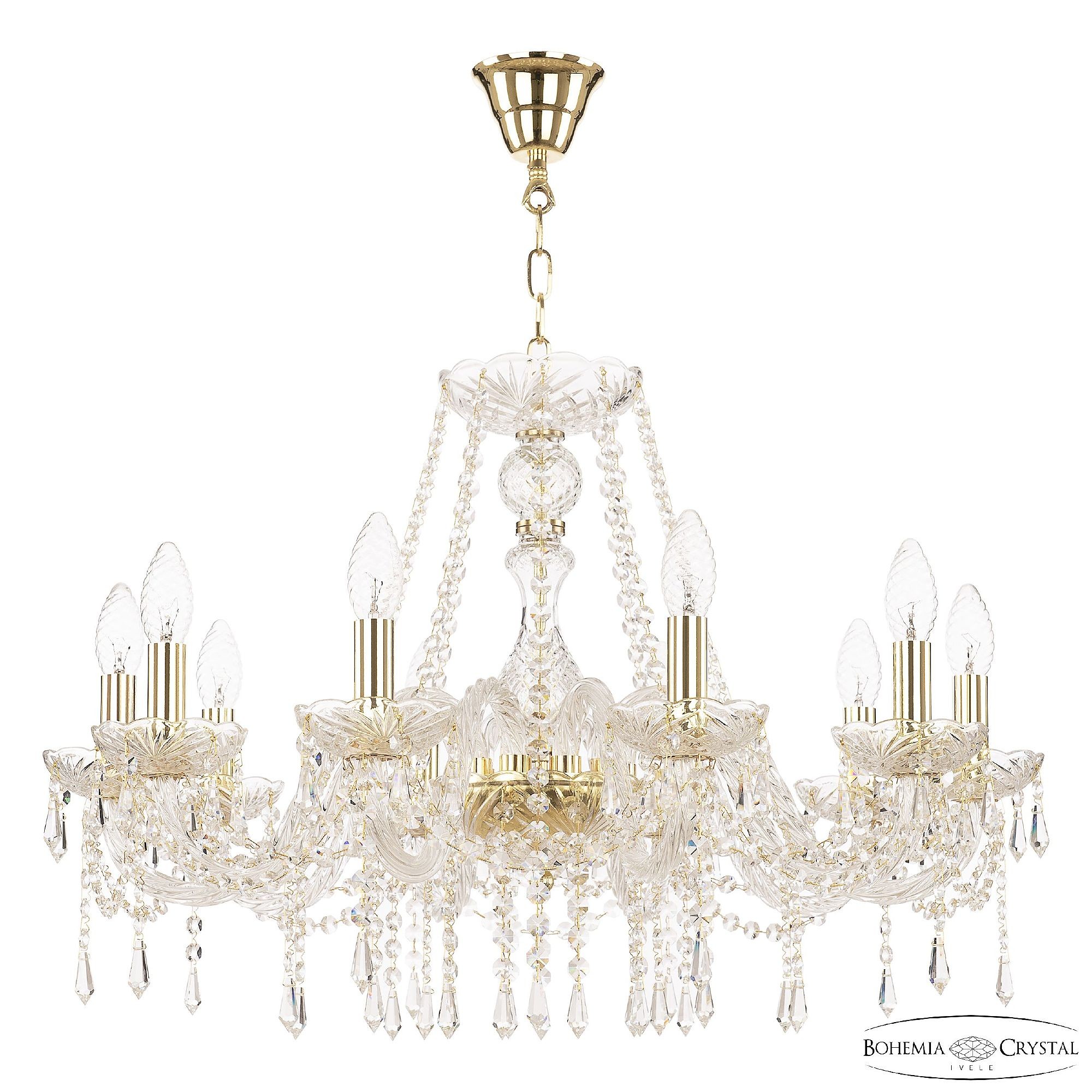 Подвесная люстра Bohemia 104 104/10/240 G