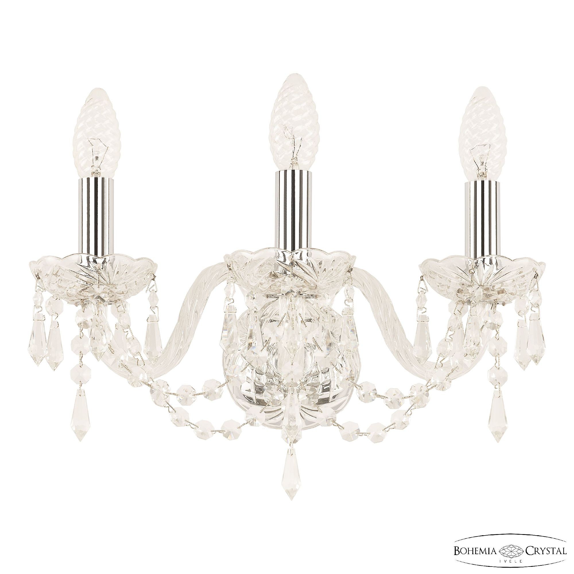 Настенное бра Bohemia 104 104B/3/141 Ni