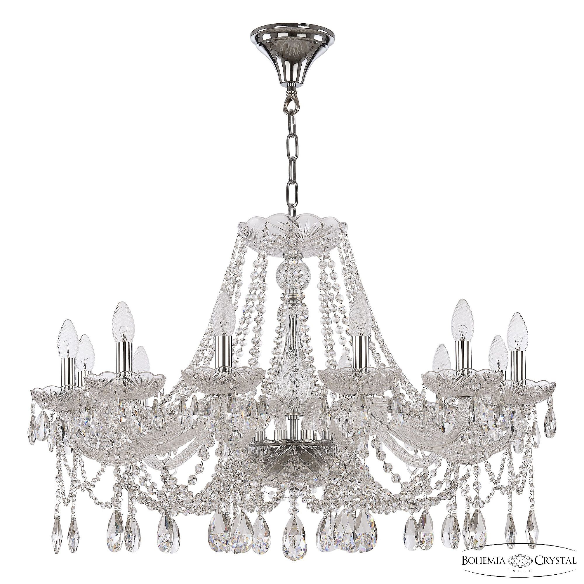 Подвесная люстра Bohemia 107 107/12/300 Ni