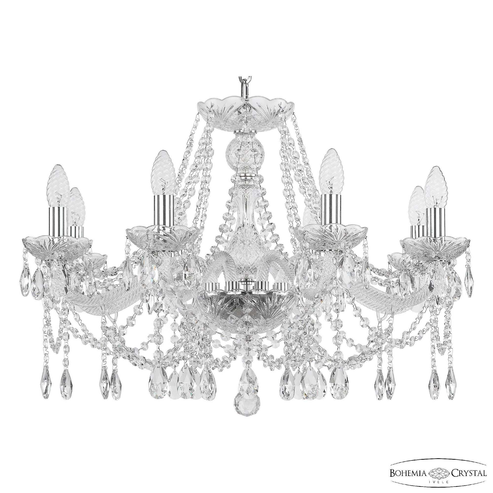 Подвесная люстра Bohemia 107 107/8/240 Ni