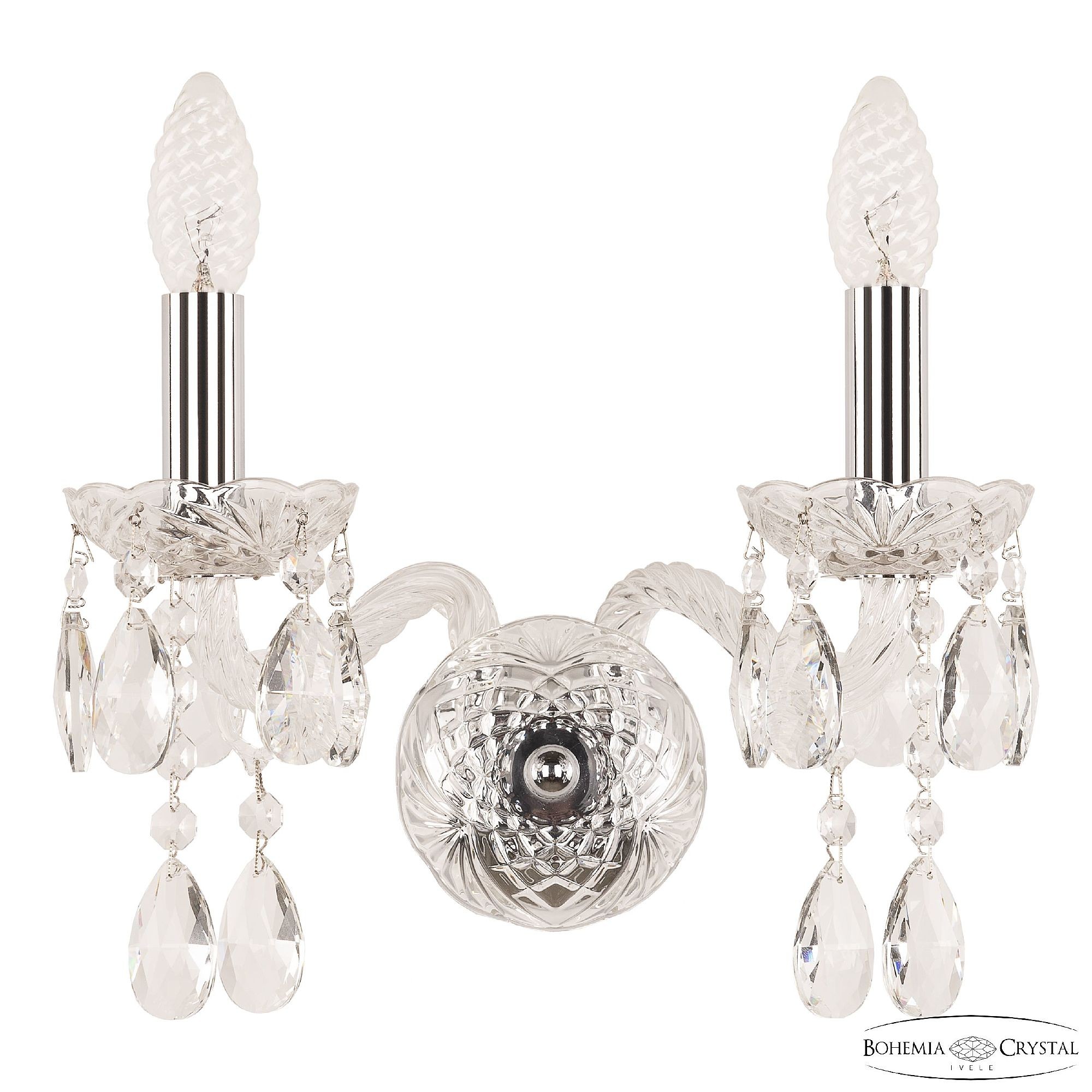 Настенное бра Bohemia 107 107B/2/141 Ni