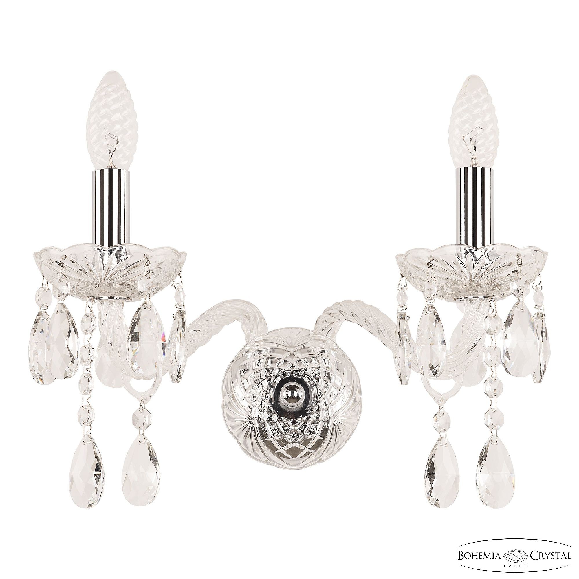 Настенное бра Bohemia 107 107B/2/165 Ni