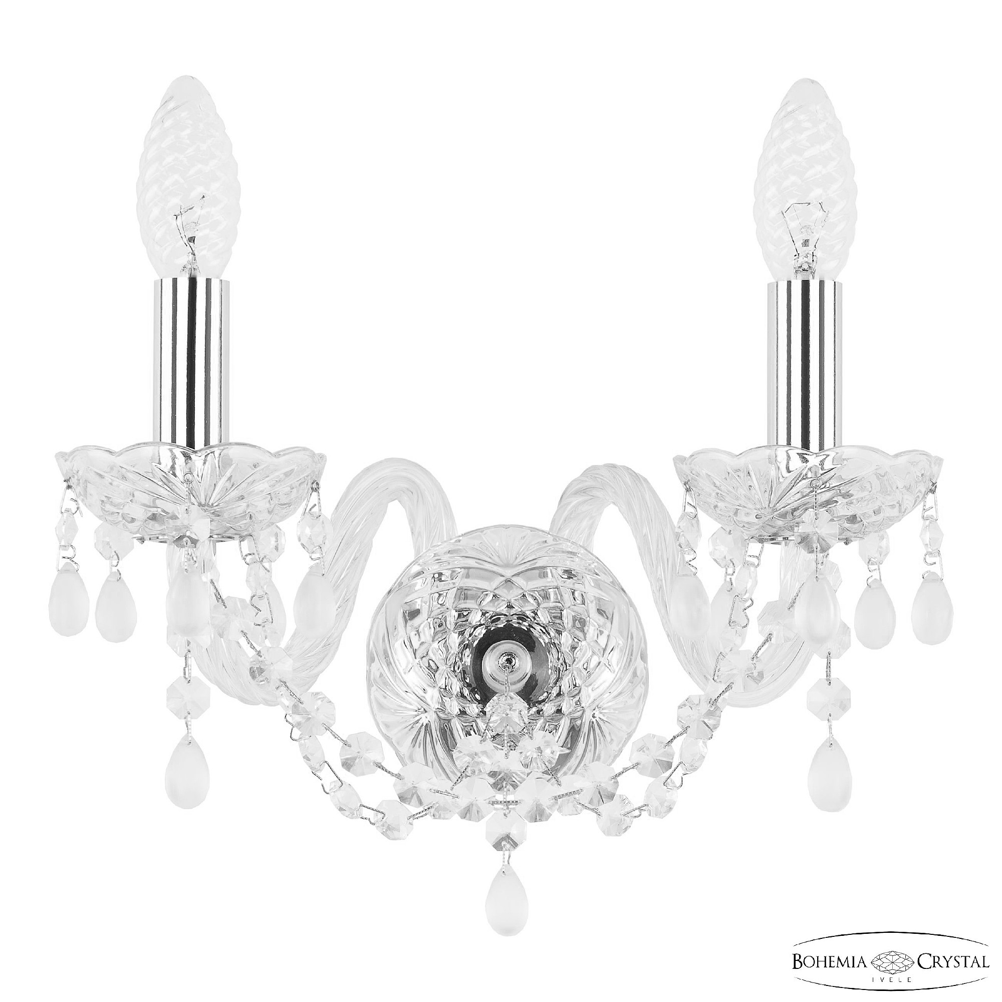 Настенное бра Bohemia 112 112B/2/141 Ni V0300