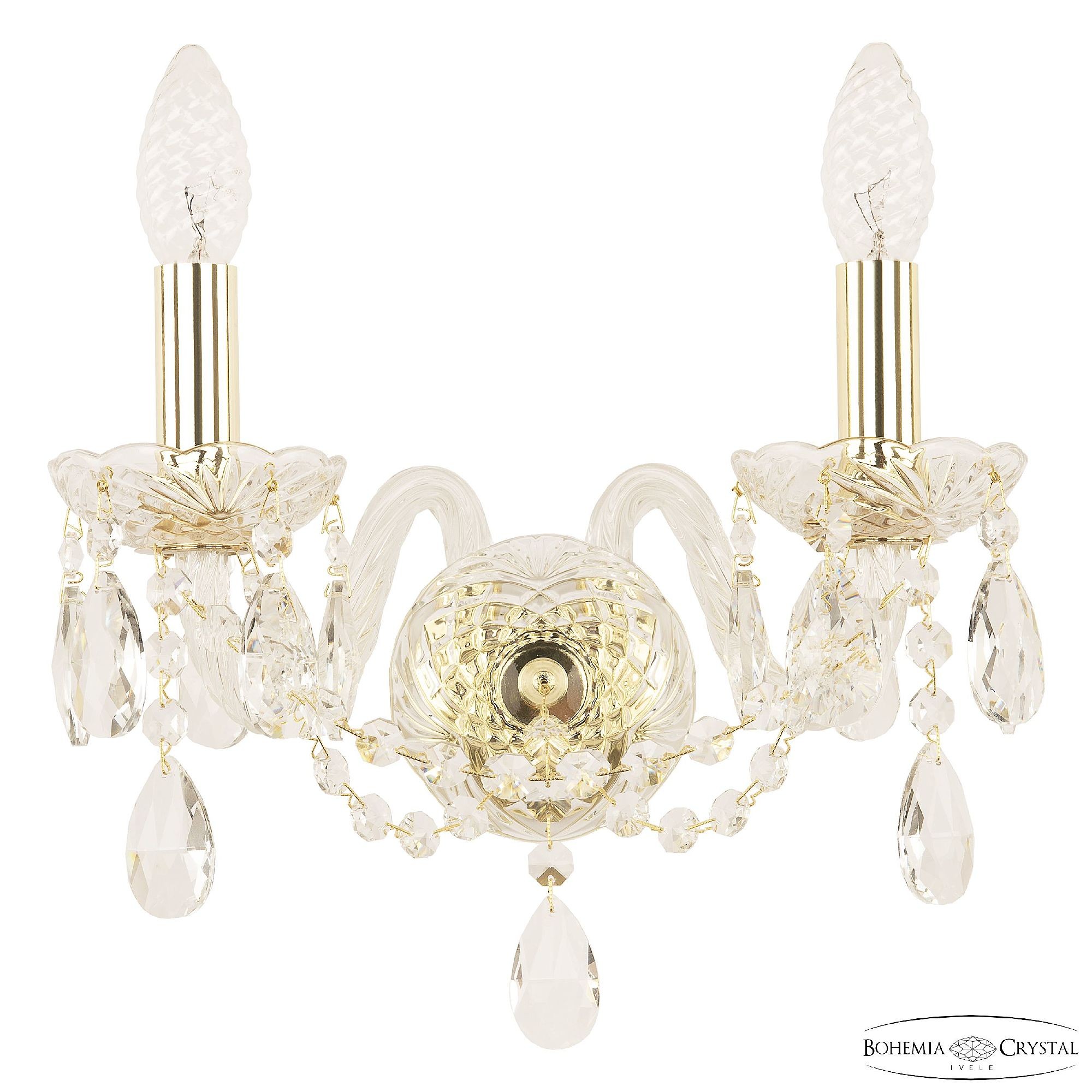 Настенное бра Bohemia 116 116B/2/141 G