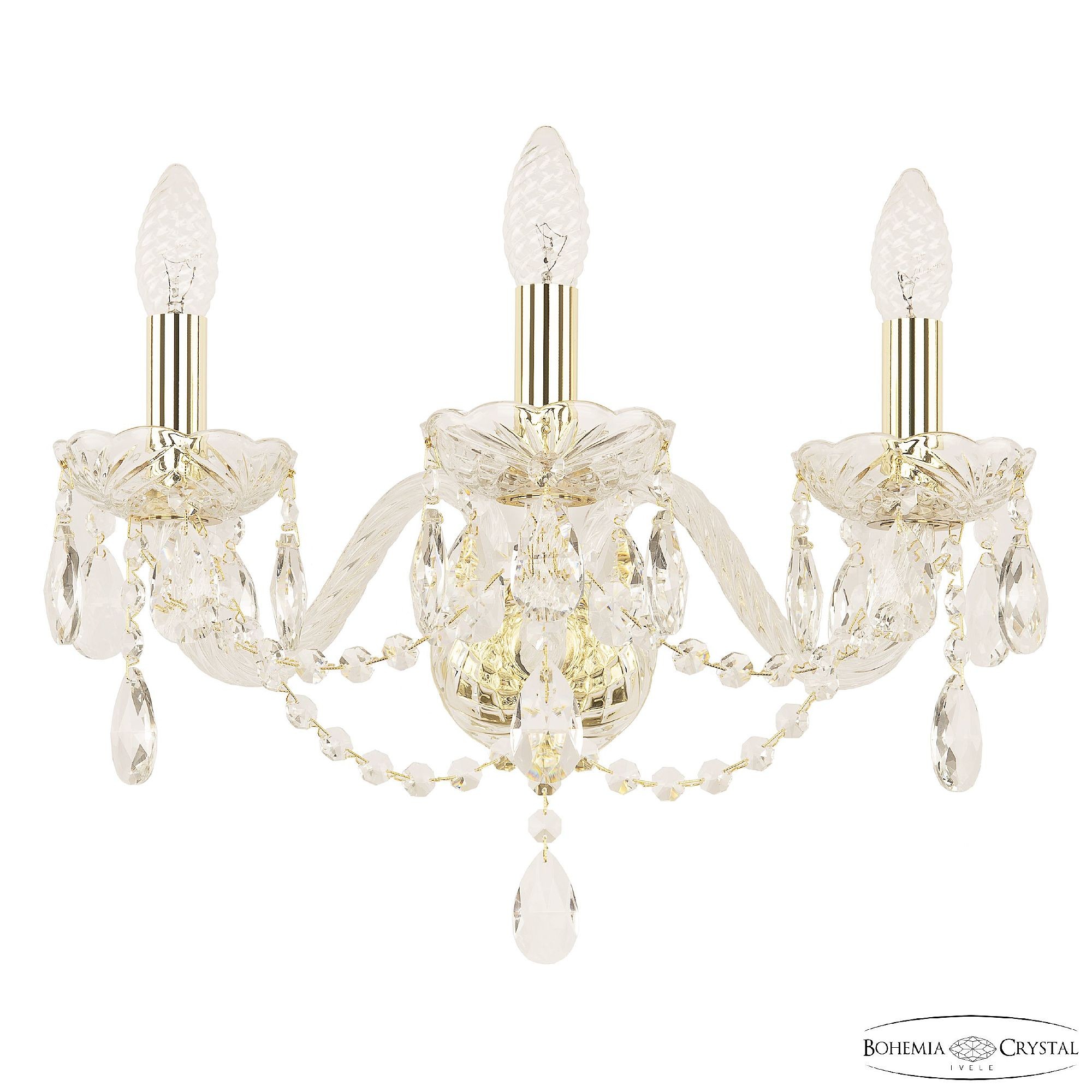 Настенное бра Bohemia 116 116B/3/165 G