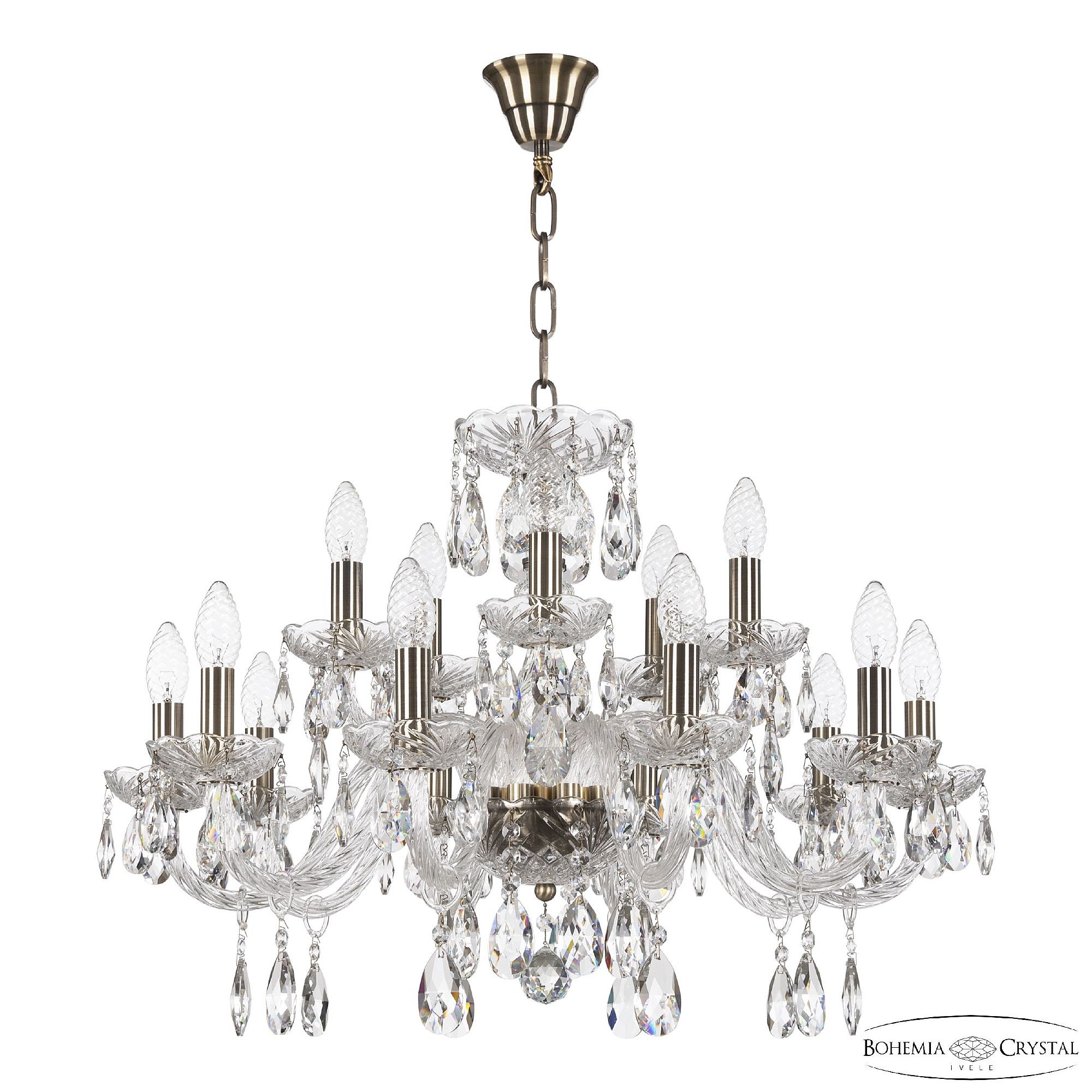 Подвесная люстра Bohemia 117 117/10+5/240 Pa