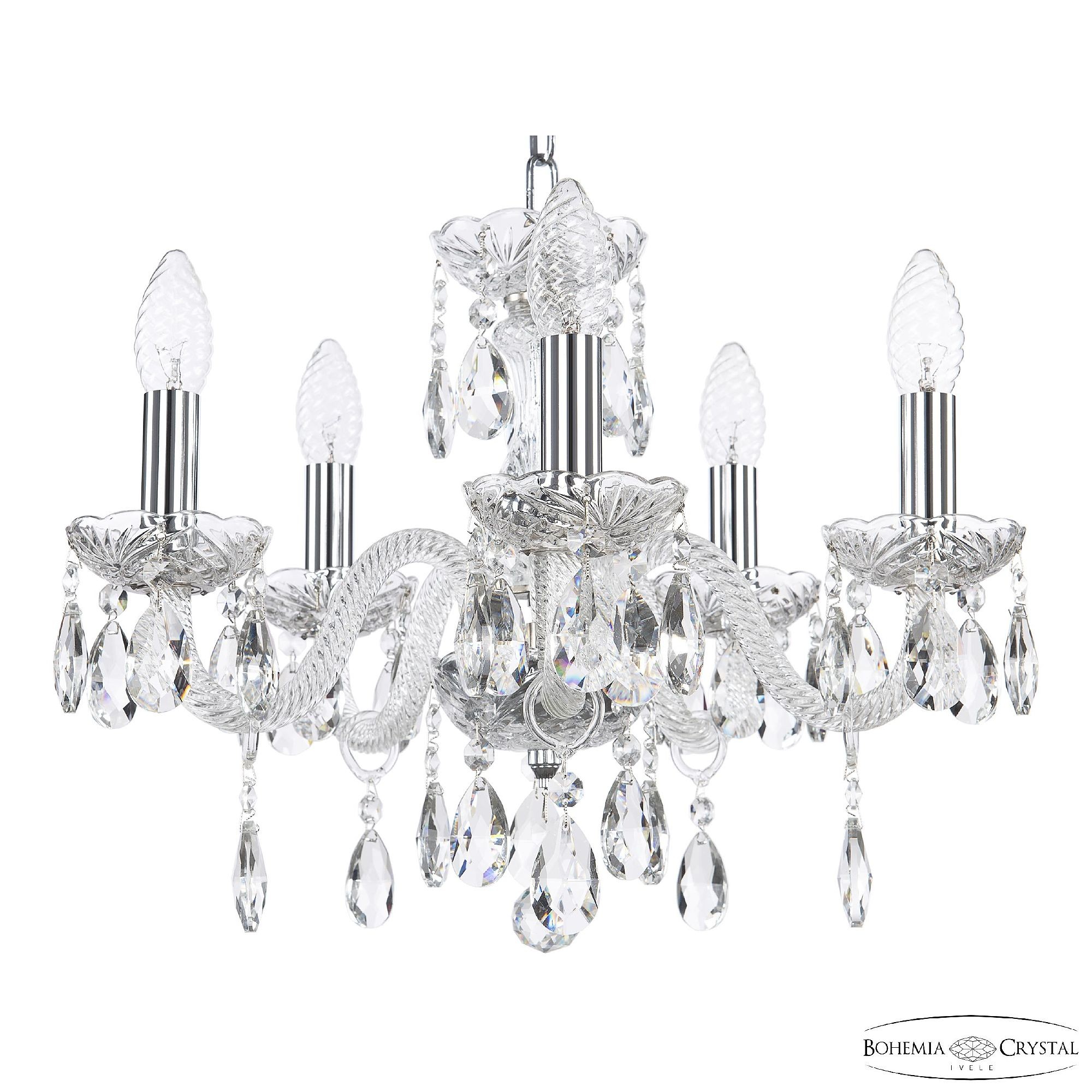 Подвесная люстра Bohemia 117 117/5/141 Ni