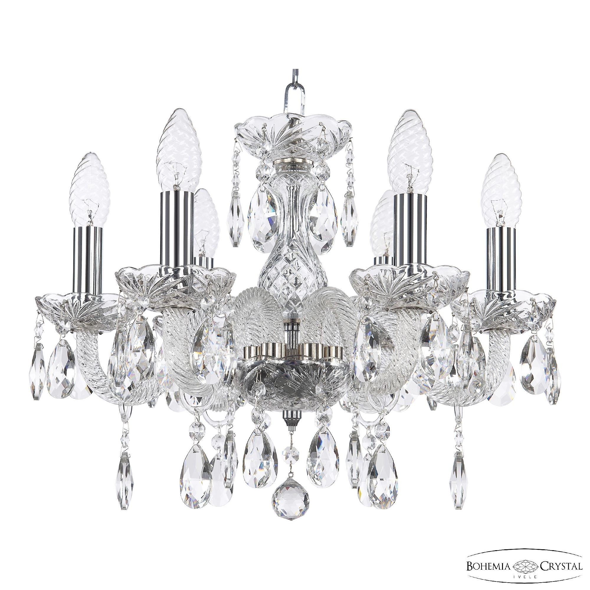 Подвесная люстра Bohemia 117 117/6/141 Ni