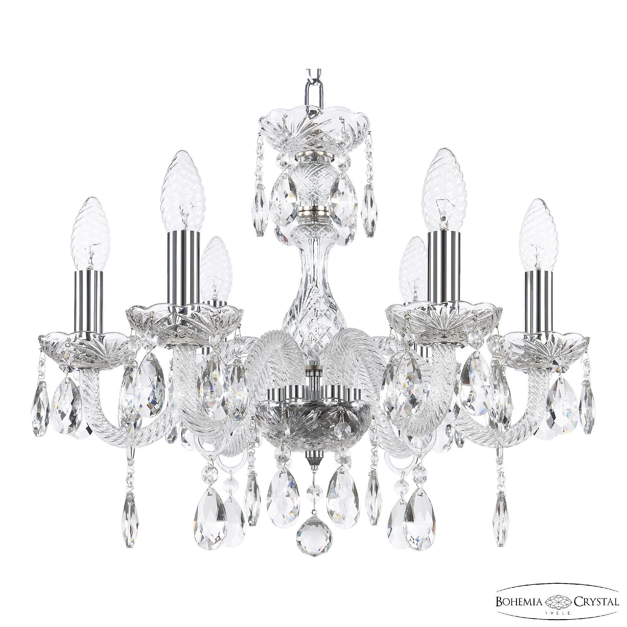 Подвесная люстра Bohemia 117 117/6/165 Ni