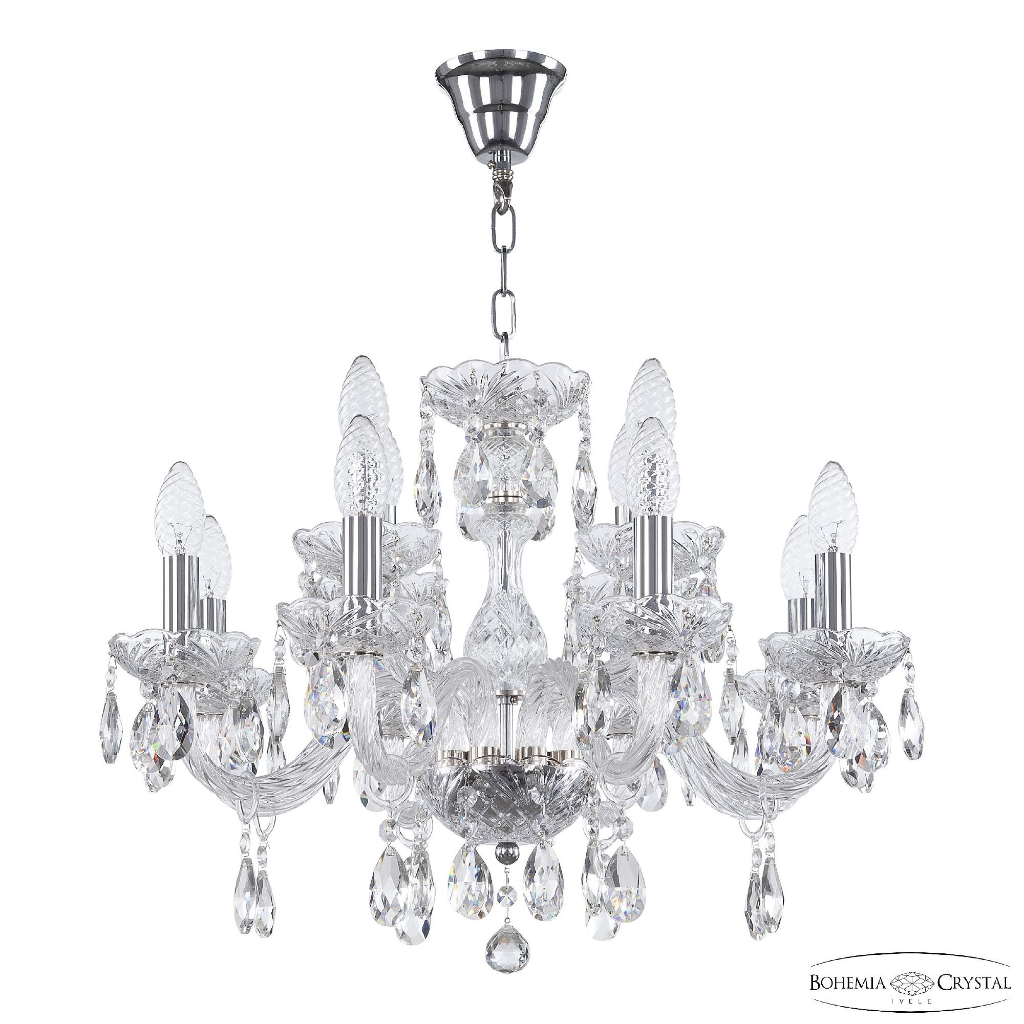 Подвесная люстра Bohemia 117 117/8+4/195 Ni