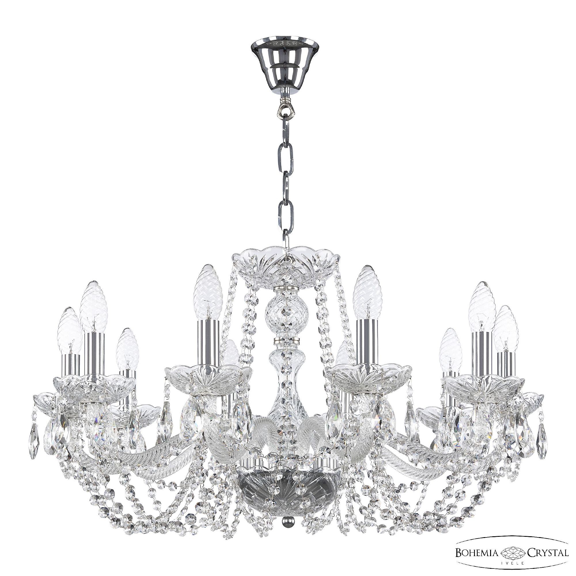 Подвесная люстра Bohemia 119 119/10/240 Ni