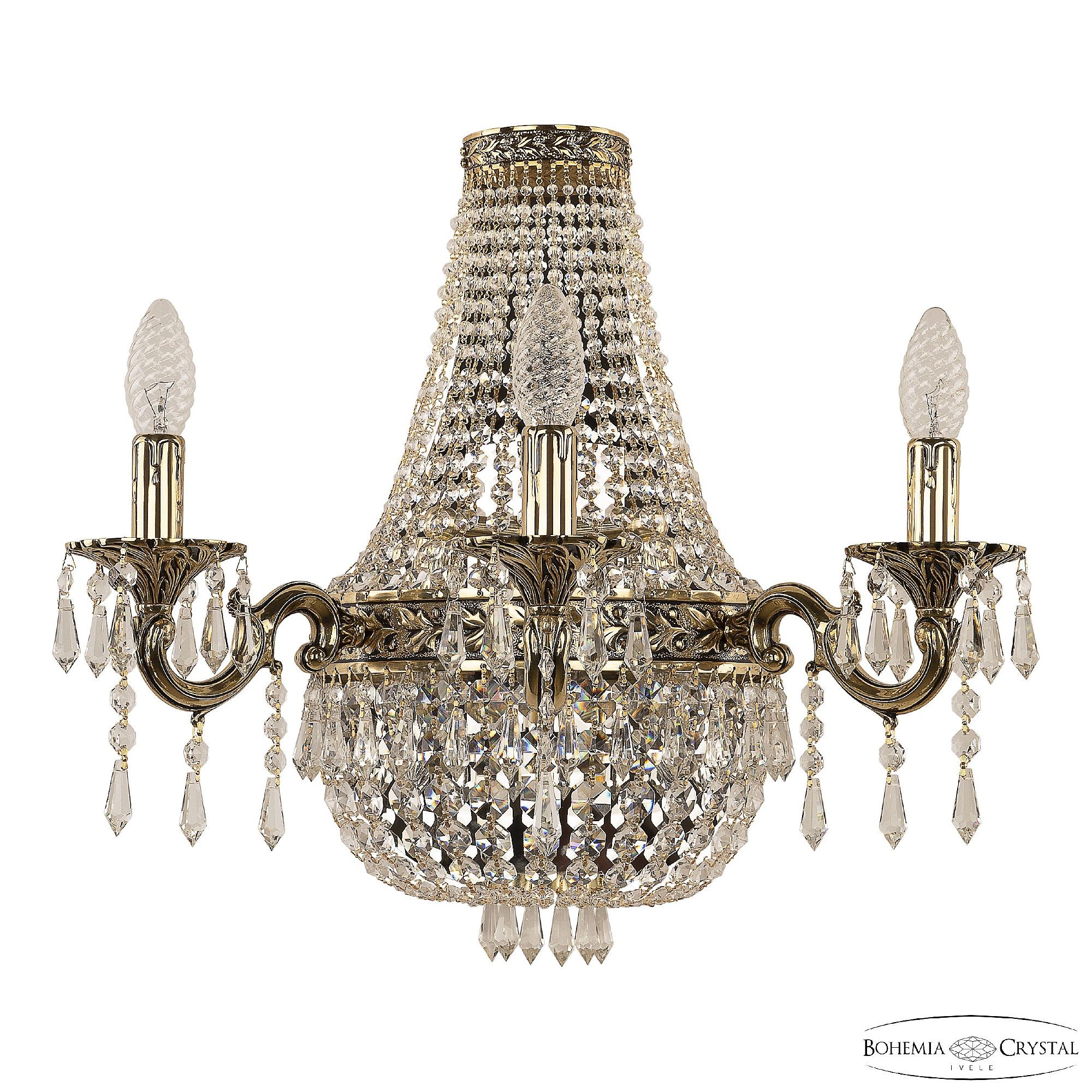 Настенное бра Bohemia 2227 2227H201B/3/47IV GB