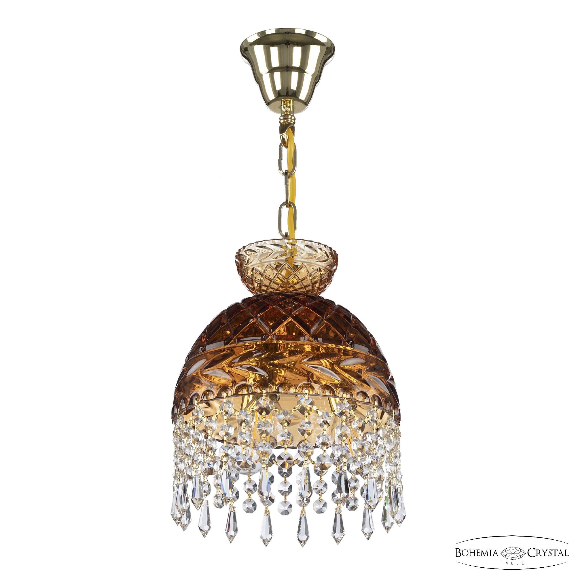 Светильник подвесной Bohemia 5478 5478/22 G Amber/M-1F Drops