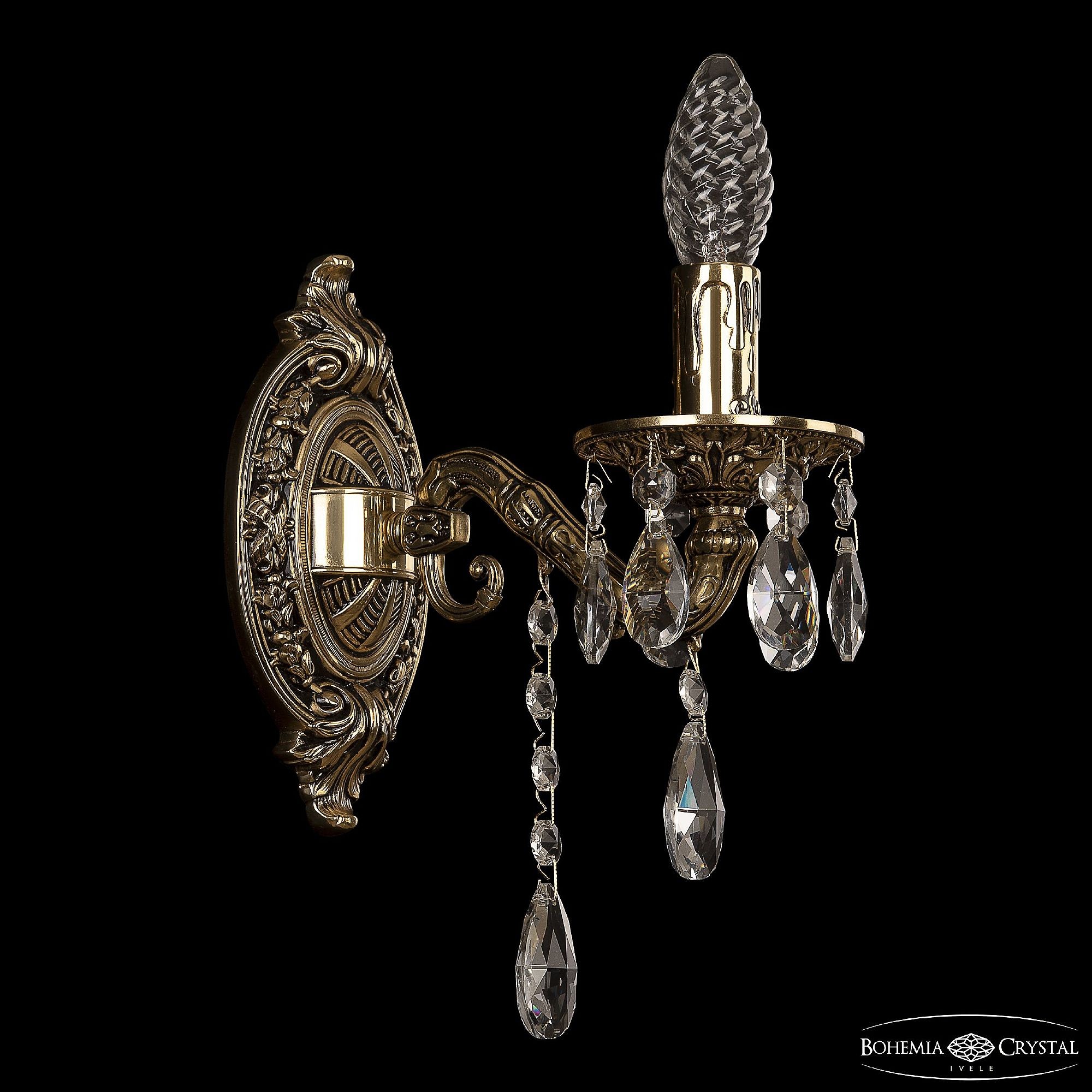 Настенное бра Bohemia 7026 7026B1/1/125 B GB