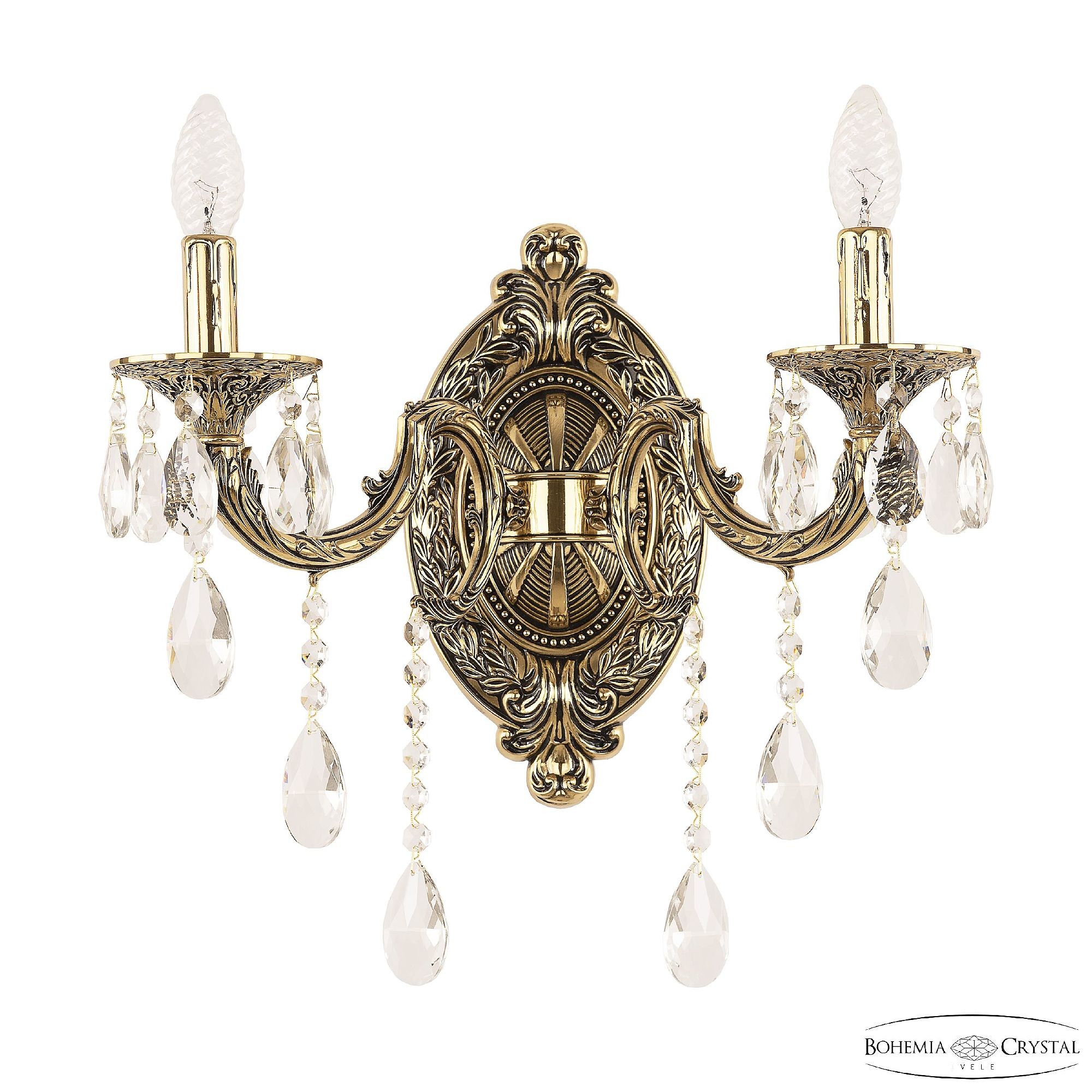 Настенное бра Bohemia Florence 7110B12/2/210 B GB