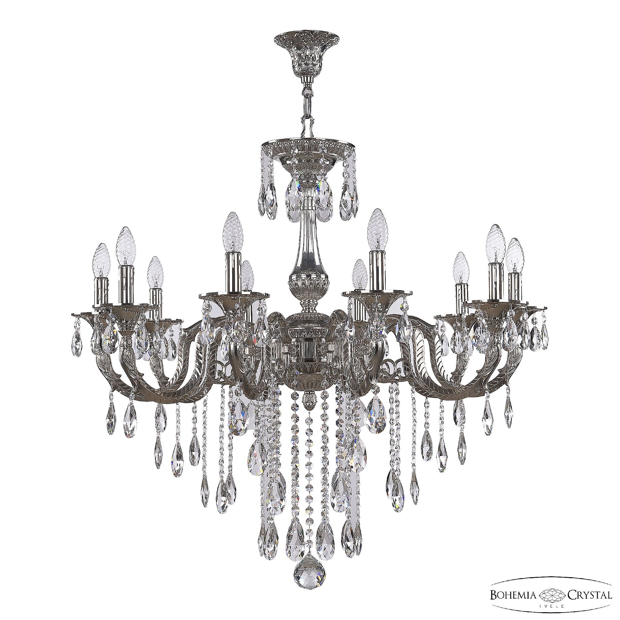 Подвесная люстра Bohemia 7322 73122/10/300 B Ni