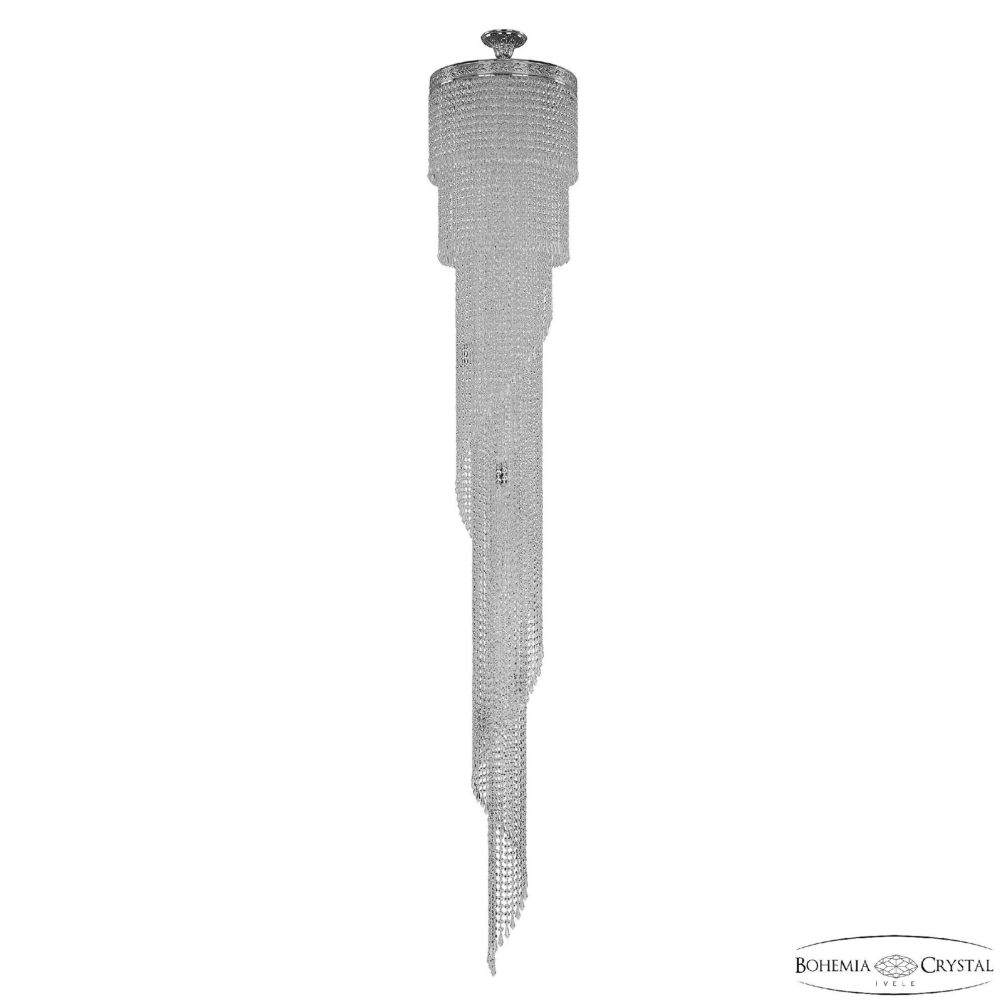 Люстра каскадная Bohemia 8311 83111/40IV-250 Ni