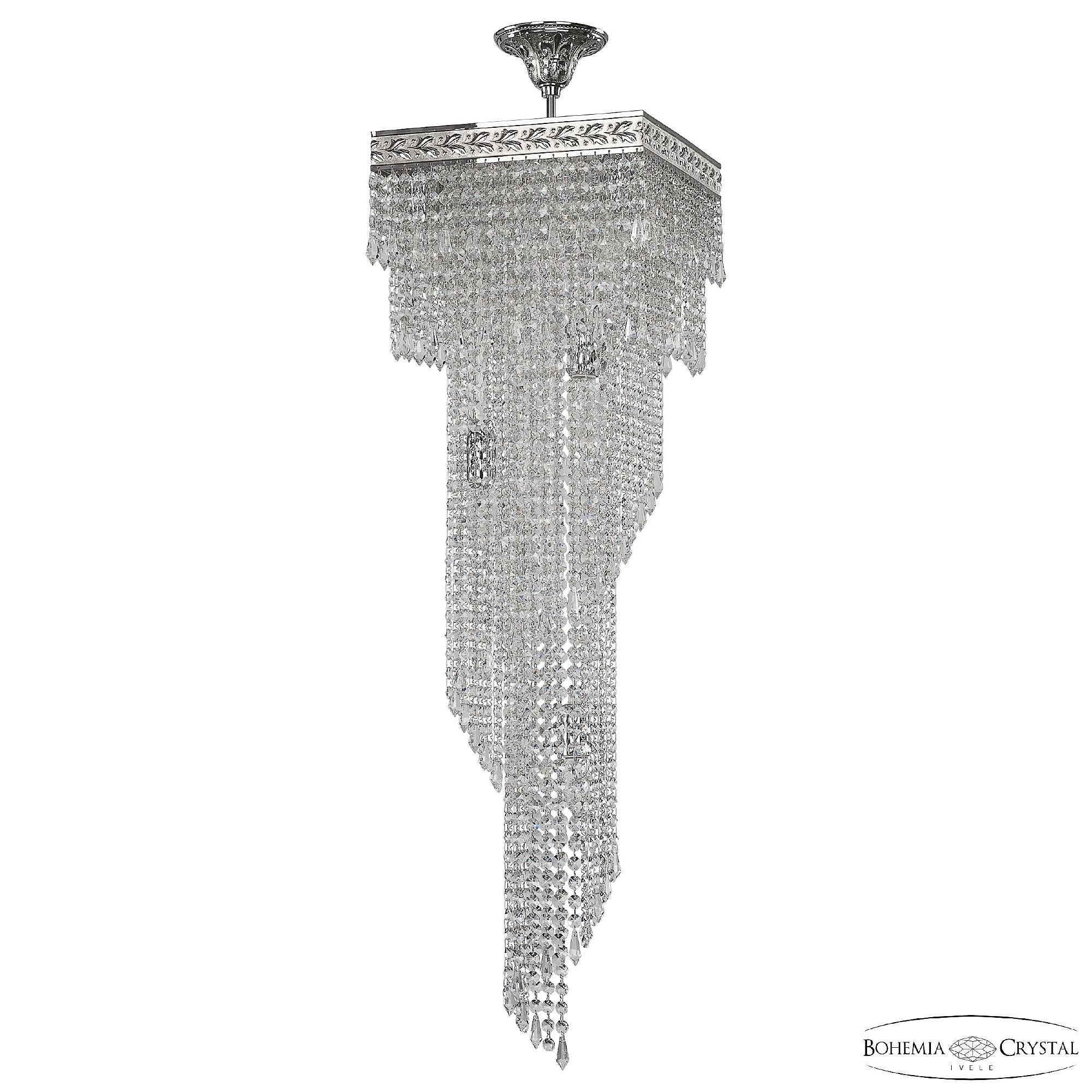 Люстра каскадная Bohemia 8311 83112/30IV-100 Ni