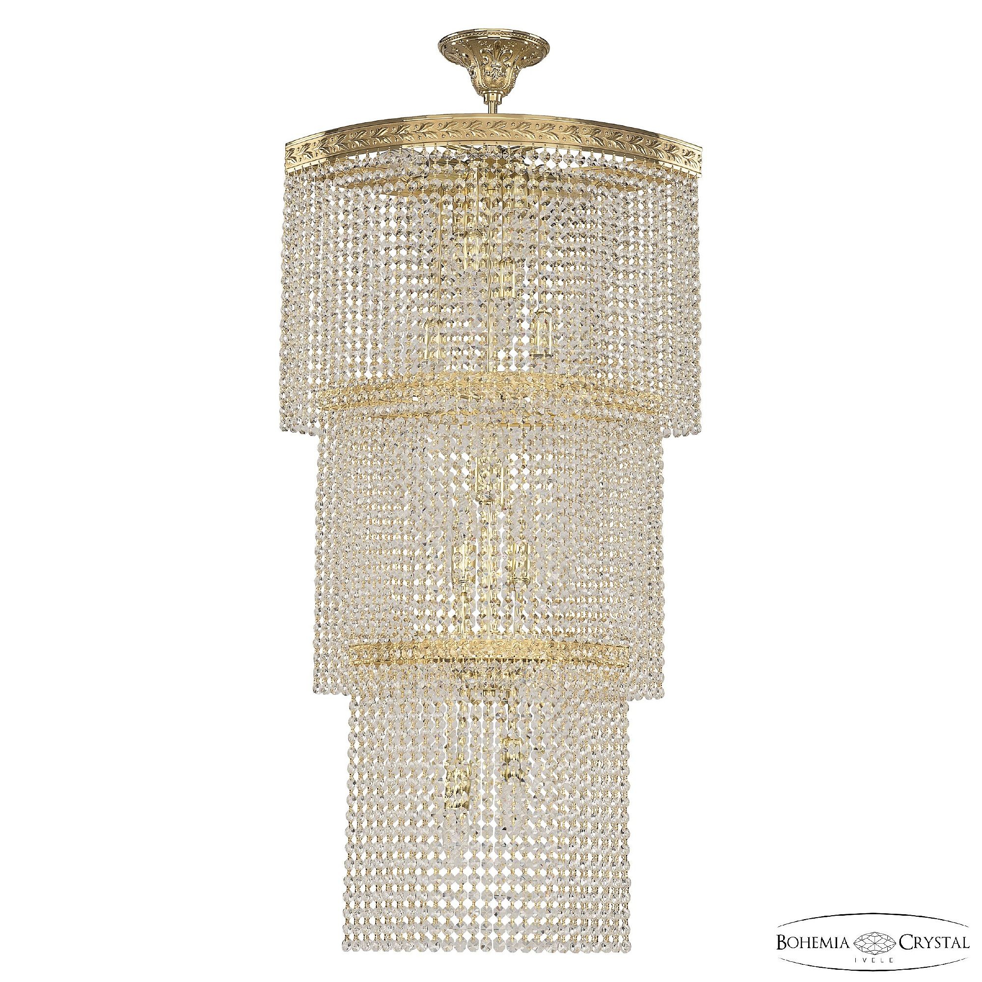 Люстра каскадная Bohemia 8330 83303/55IV-100 G