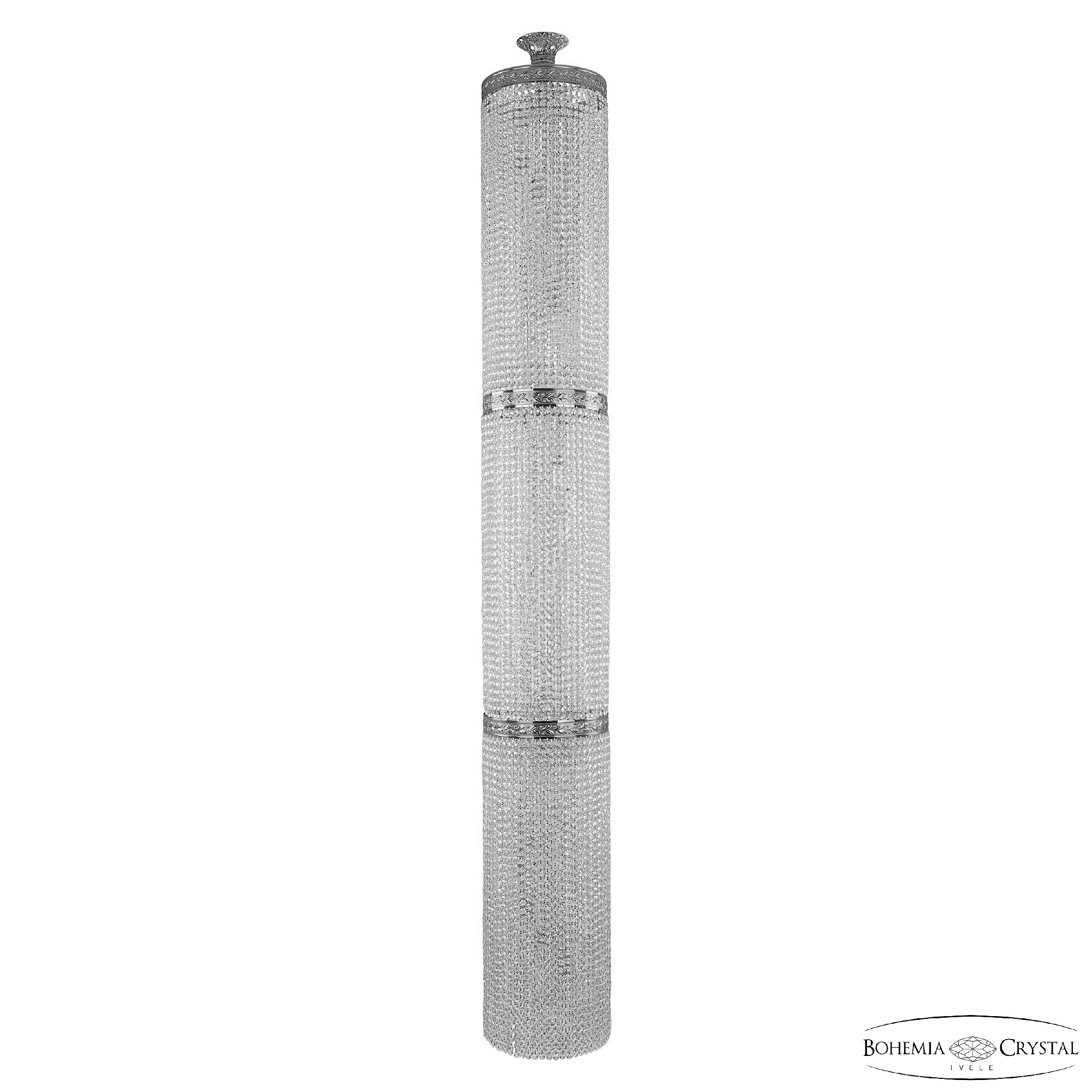 Люстра каскадная Bohemia 8341 83411/30IV-230/3D Ni