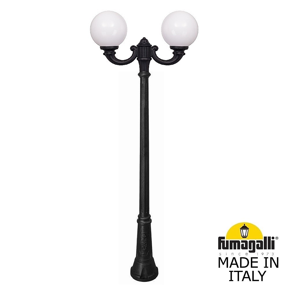 Столб фонарный уличный Fumagalli Globe 250 G25.157.R20.AYF1R