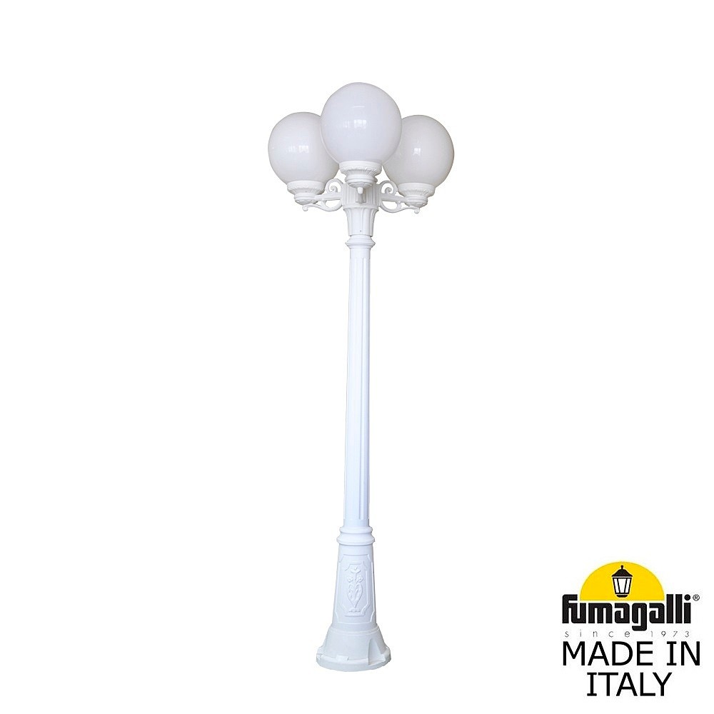 Столб фонарный уличный Fumagalli Globe 250 G25.158.S30.WYF1R