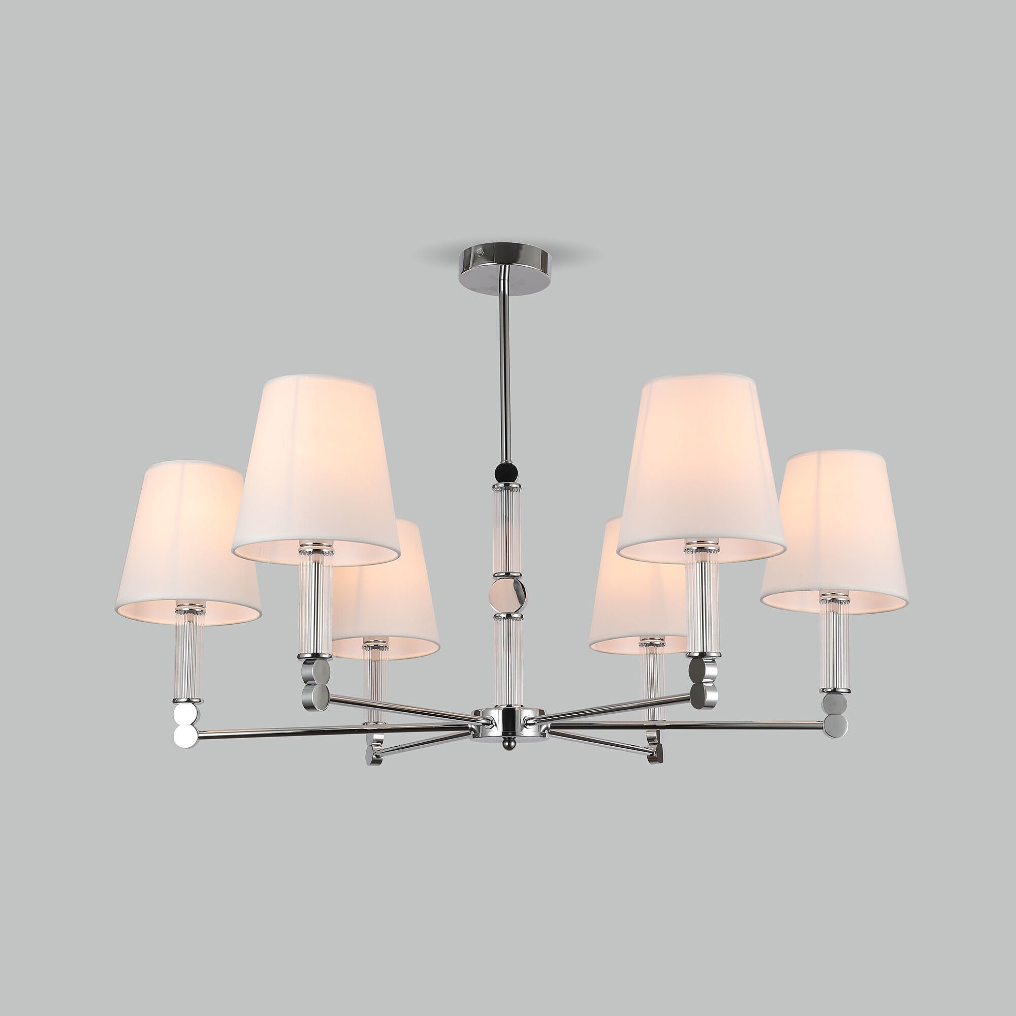 Потолочная люстра Eurosvet Conso 60145/6 хром Smart