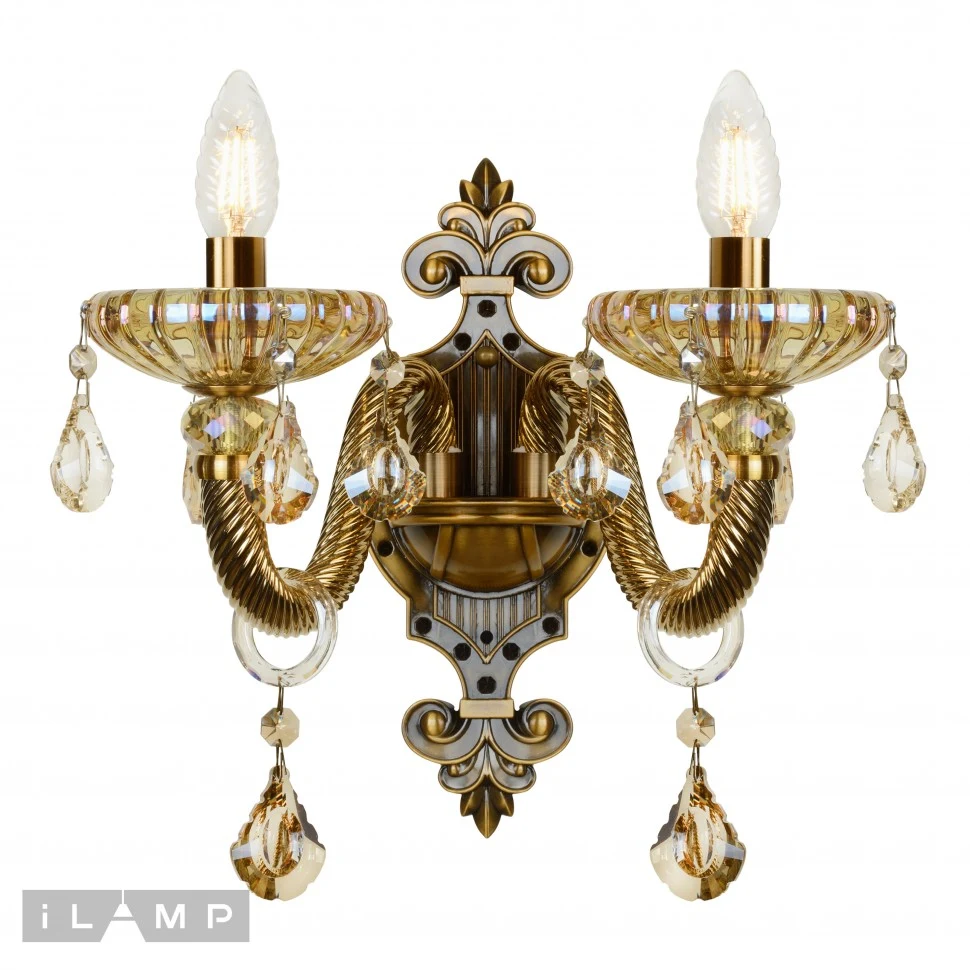 Настенное бра iLamp Asia 81069-2 BR
