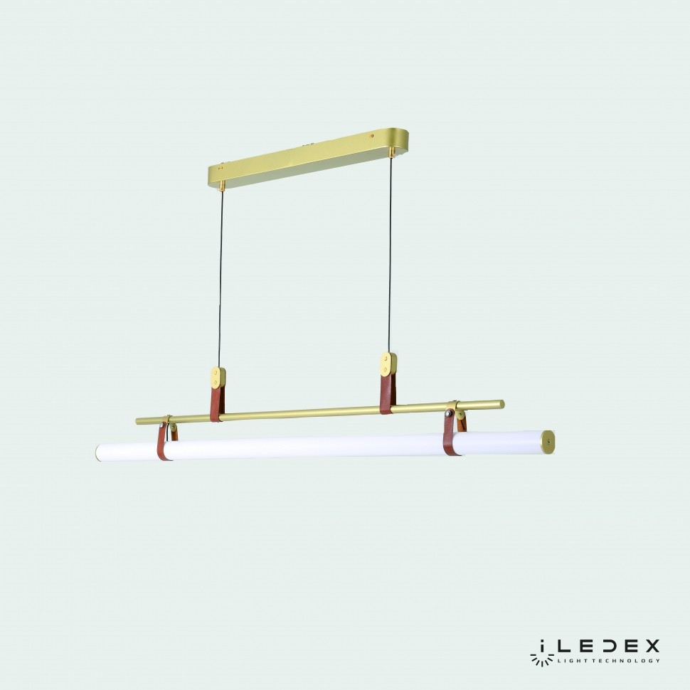 Светильник подвесной ILedex Zoom 9498P-46W-3000K GL-BR-WH